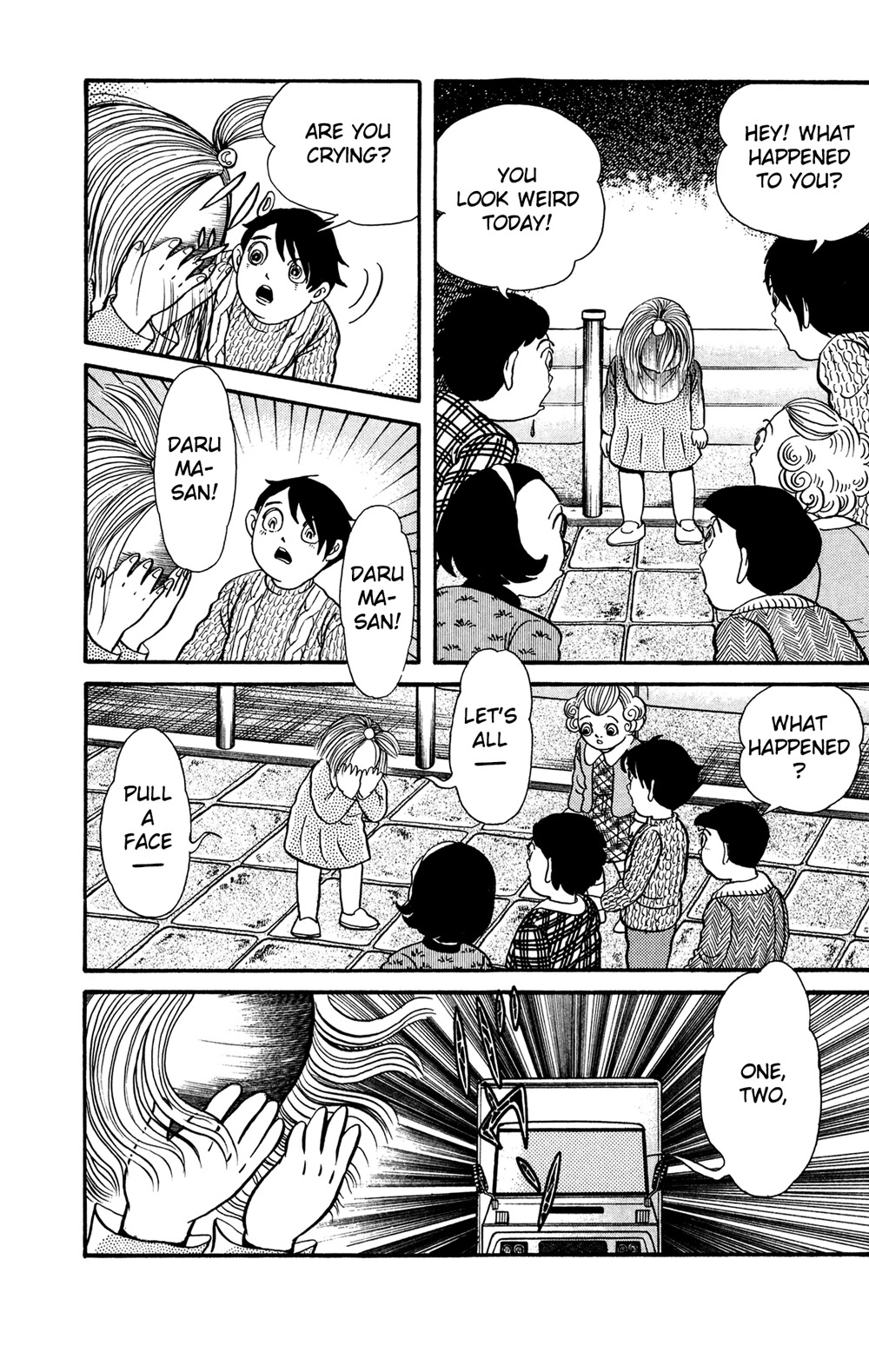 Warau Nikumen Chapter 4.2 page 10 - Chapter 4.2: Fairy Tales of the Dark Night: Daruma-san Smiled