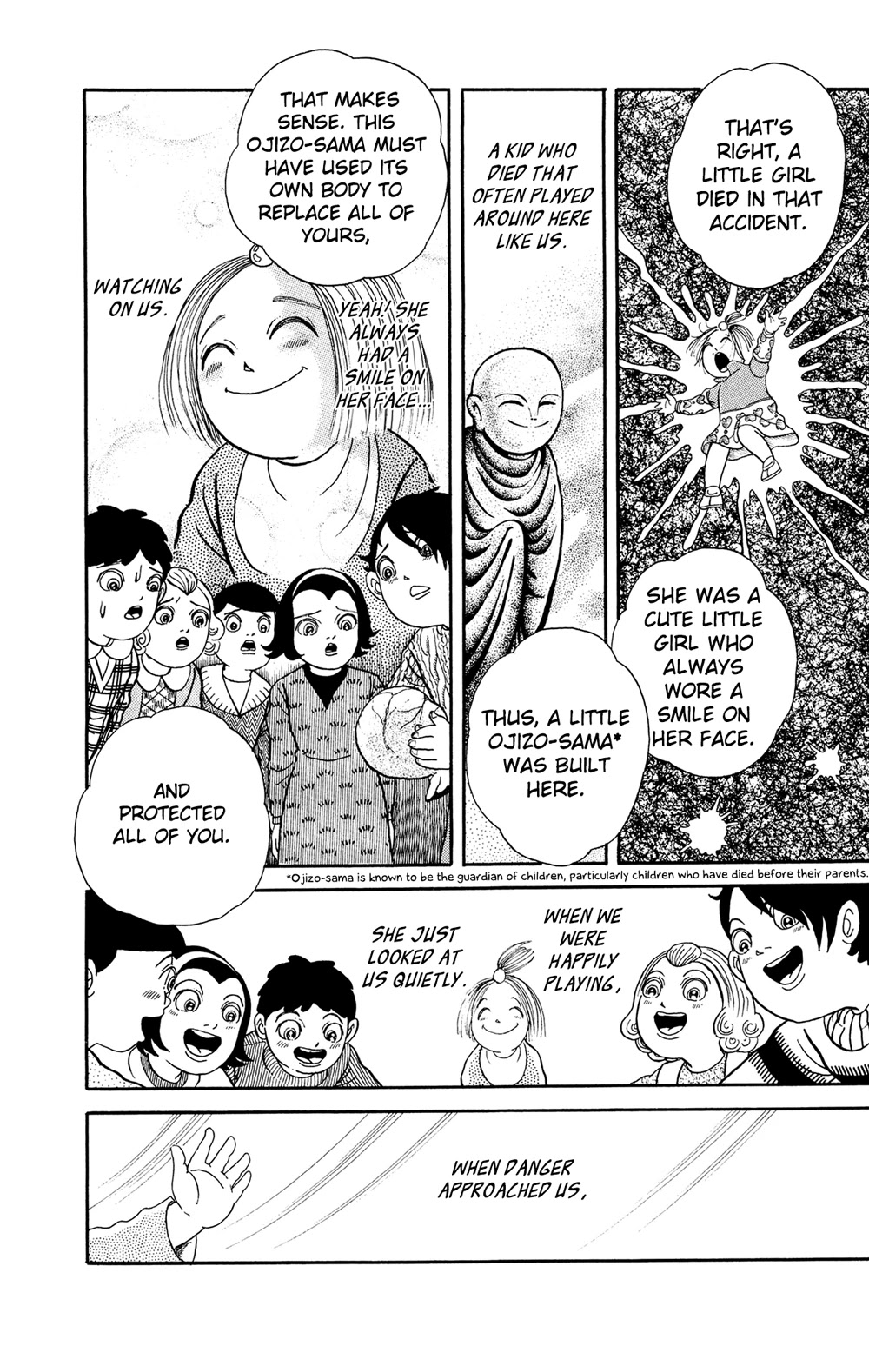Warau Nikumen Chapter 4.2 page 16 - Chapter 4.2: Fairy Tales of the Dark Night: Daruma-san Smiled