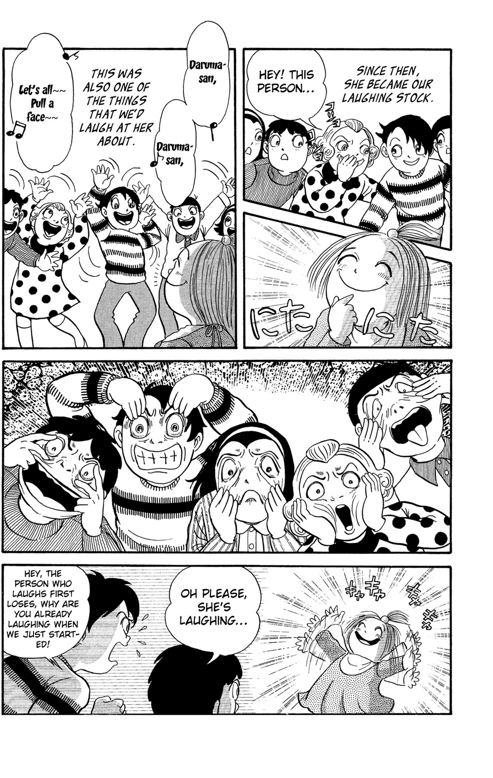 Warau Nikumen Chapter 4.2 page 5 - Chapter 4.2: Fairy Tales of the Dark Night: Daruma-san Smiled