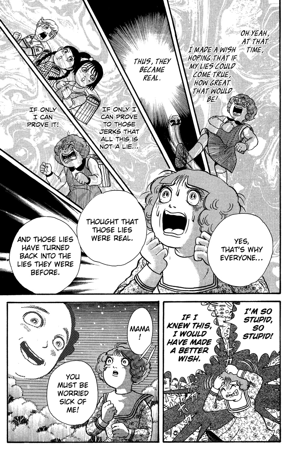 Warau Nikumen Chapter 4.4 page 19 - Chapter 4.4: Fairy Tales of the Dark Night: Telling Lies [END]