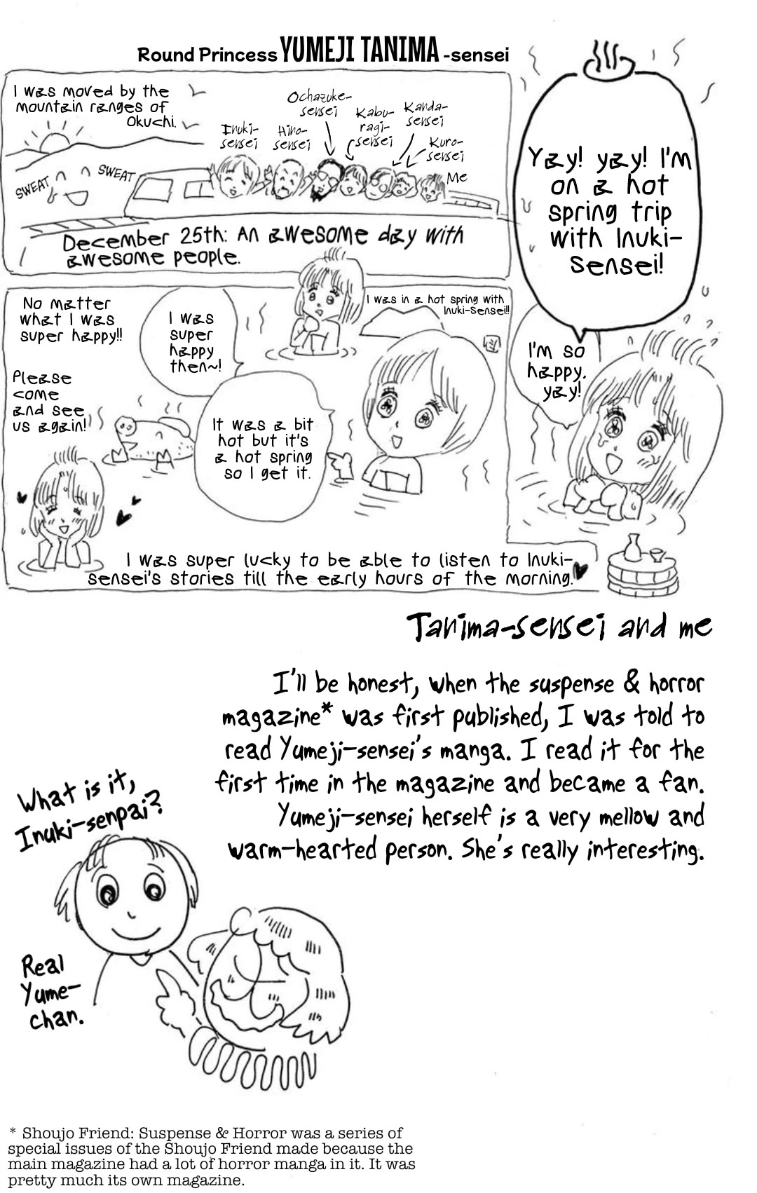 Warau Nikumen Chapter 4.5 page 6 - Chapter 4.5: Kanako Inuki Bonus Special: Going to Inu Hot Spring