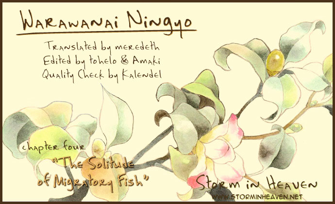 Warawanai Ningyo Chapter 4 page 1 - Chapter 4 : The Solitude of Migratory Fish [End]