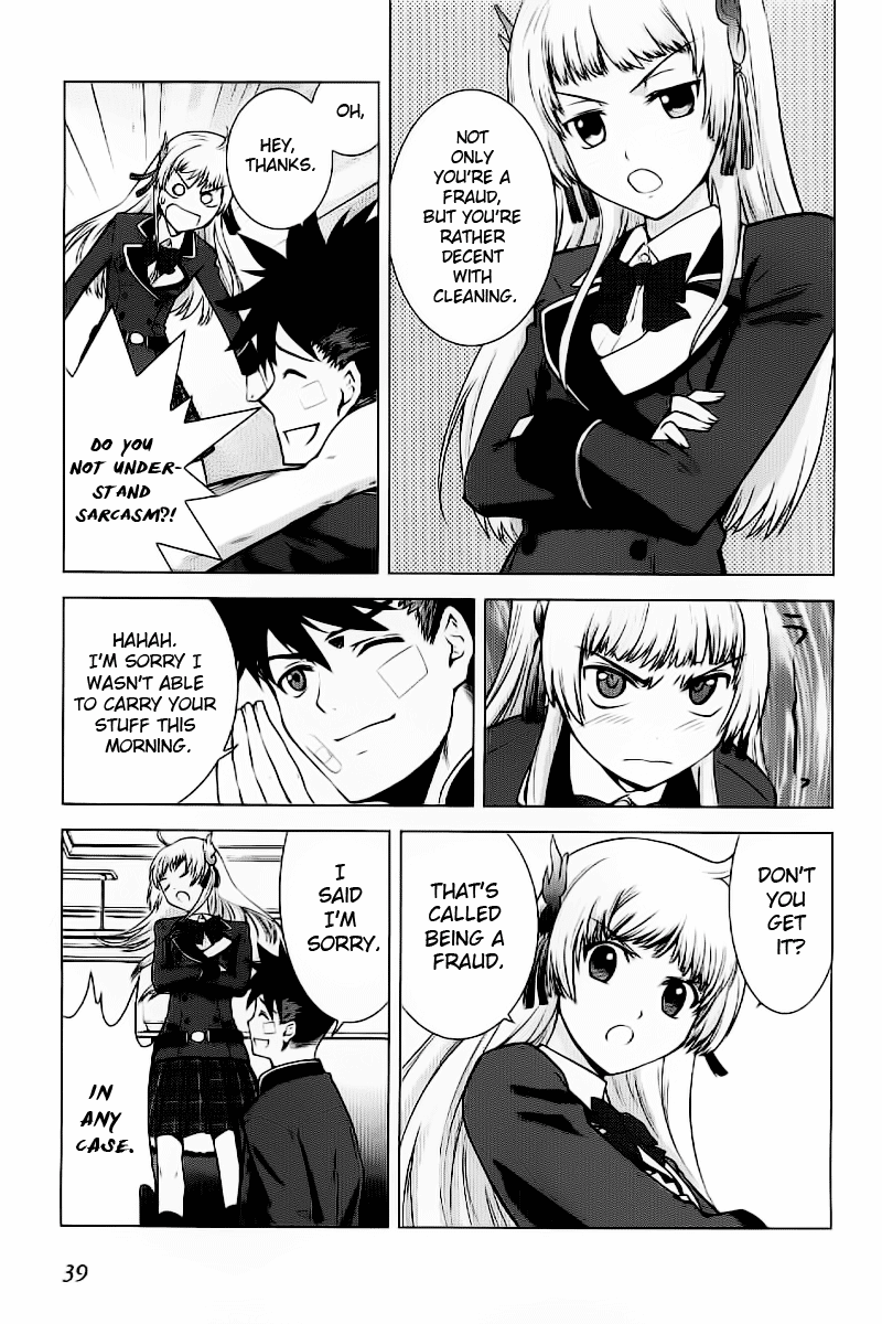 Ware wa Ken-ou!! Chapter 1 page 40 - Chapter 1: Versus the Bearer of Flames