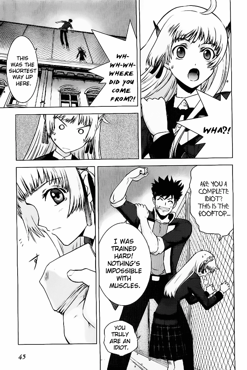 Ware wa Ken-ou!! Chapter 1 page 46 - Chapter 1: Versus the Bearer of Flames