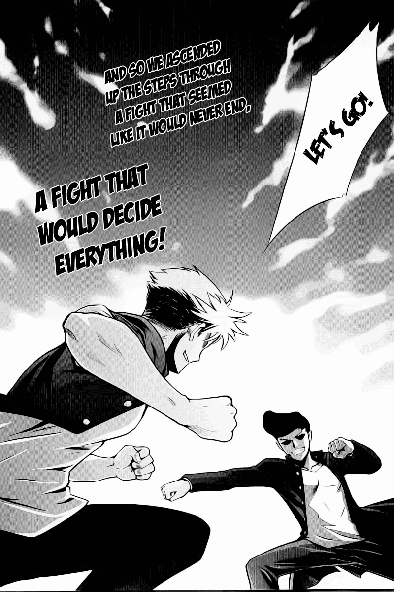 Ware wa Ken-ou!! Chapter 1 page 9 - Chapter 1: Versus the Bearer of Flames