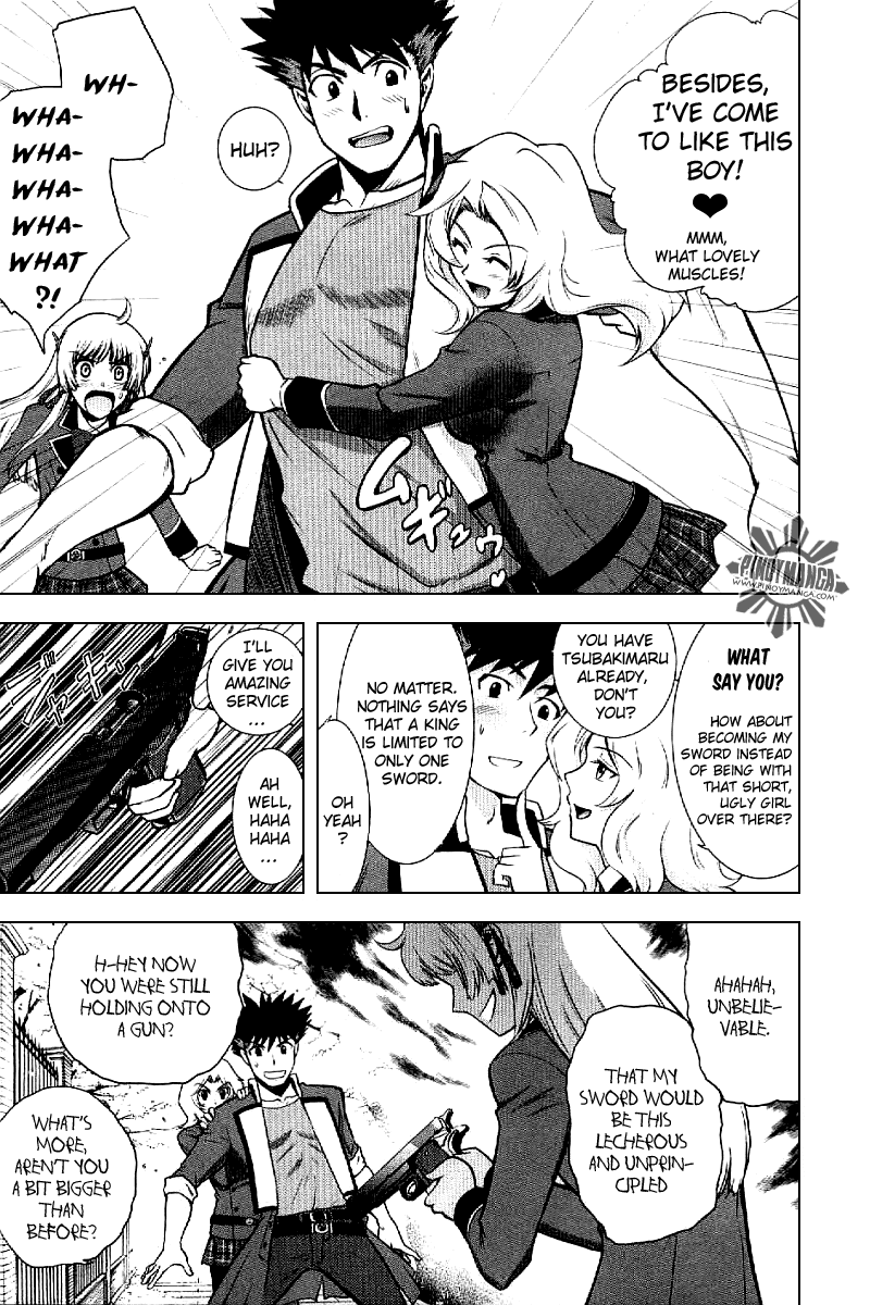 Ware wa Ken-ou!! Chapter 3 page 36 - Chapter 3: Bearer of Flames 3