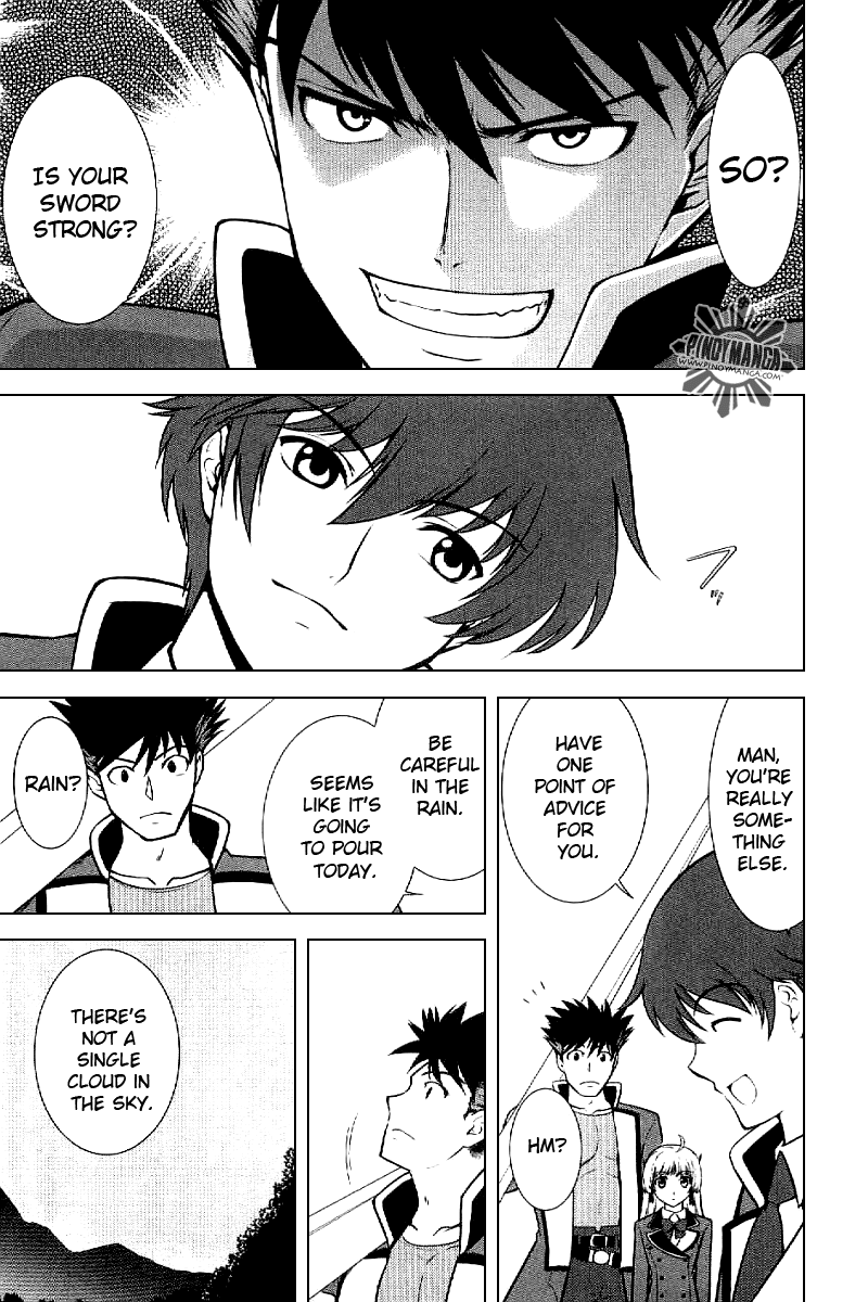 Ware wa Ken-ou!! Chapter 4 page 15 - Chapter 4: Versus the Bearer of the Rain