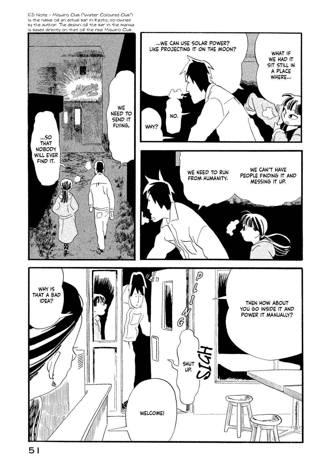 Warera Contactee Chapter 2 page 7 - Chapter 2: A Close Call With Yaoya Oschichi!