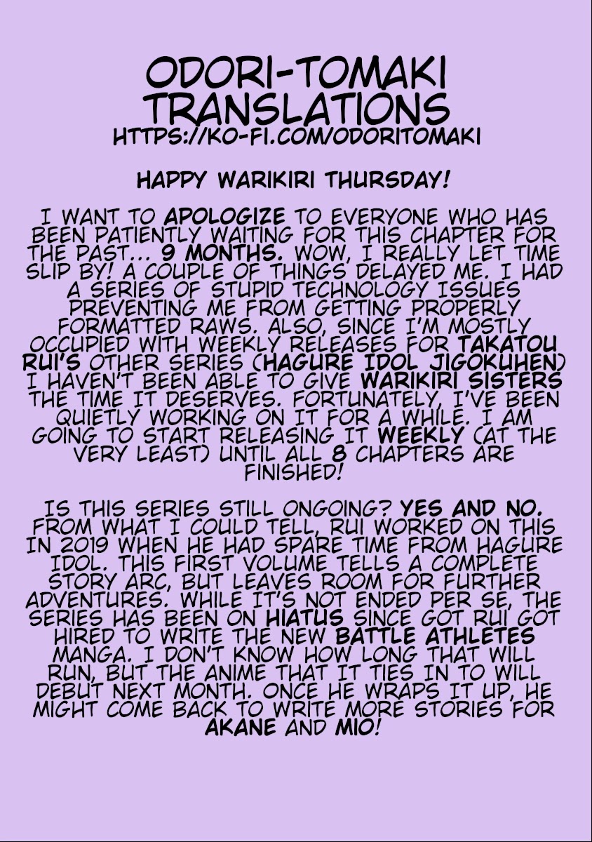 Warikiri Sisters Chapter 2 page 21 - Chapter 2: HoCon15... Pt. 1