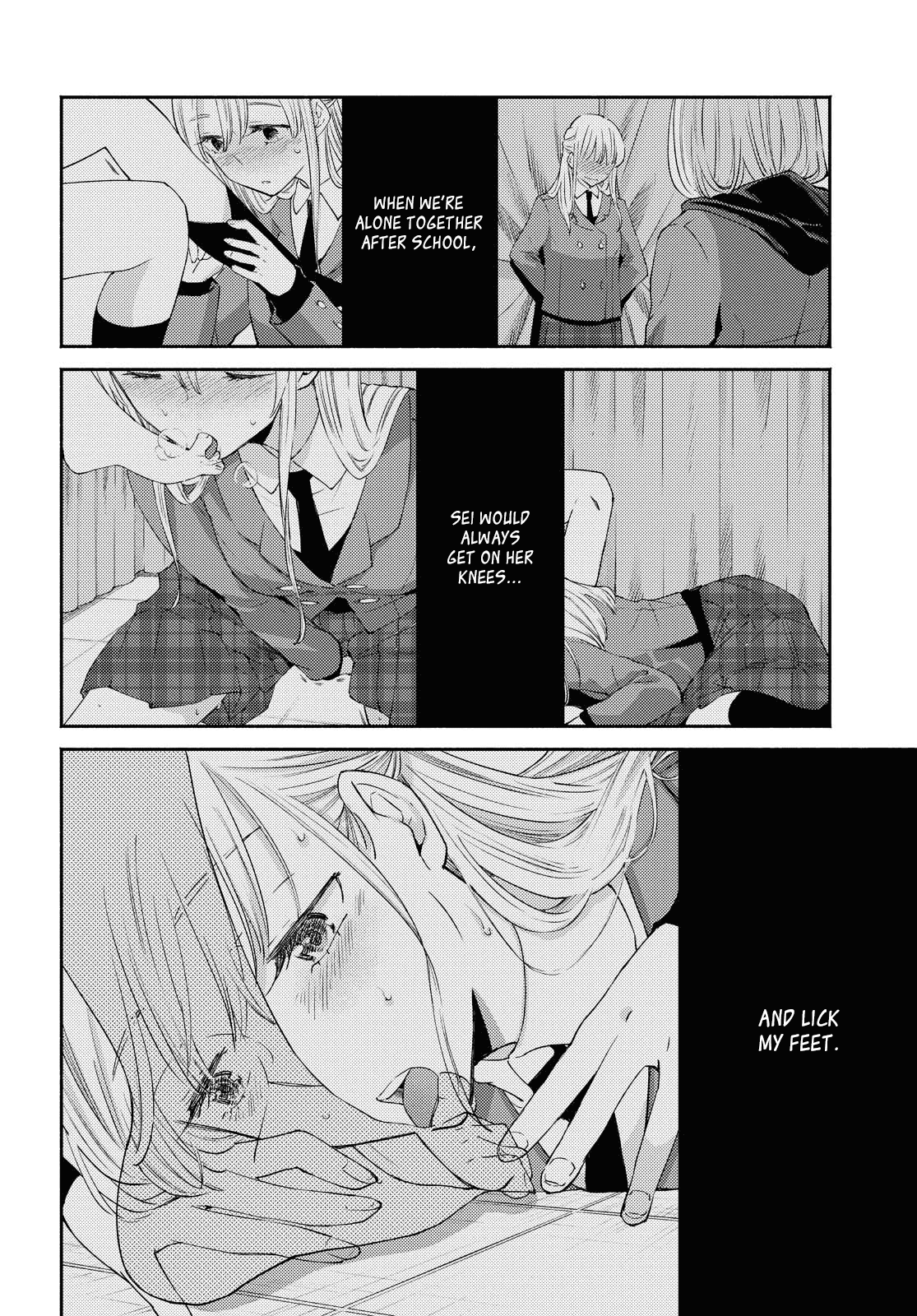 Warikitta Kankei Desukara. Chapter 15 page 12 - Chapter 15