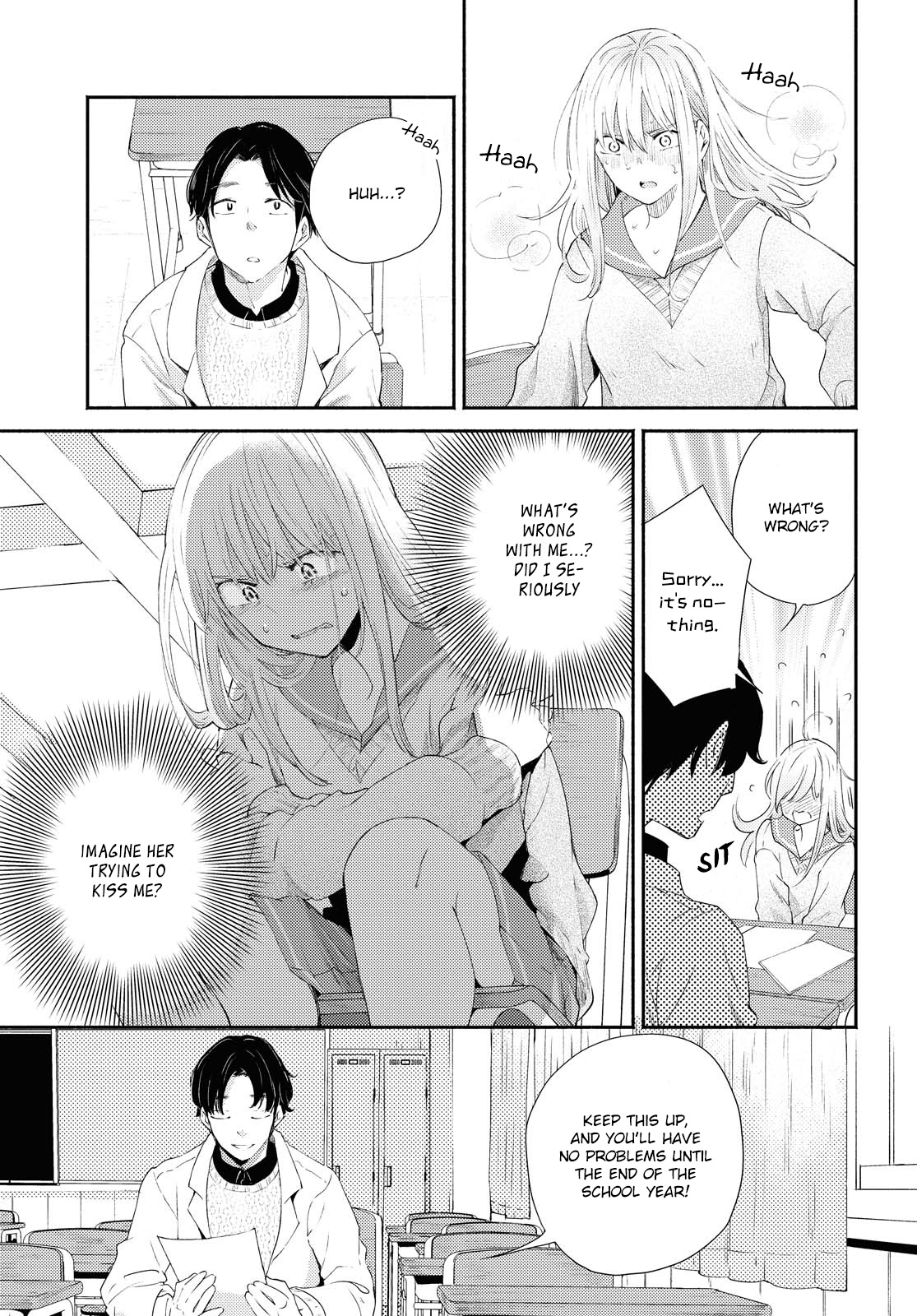 Warikitta Kankei Desukara. Chapter 17 page 20 - Chapter 17