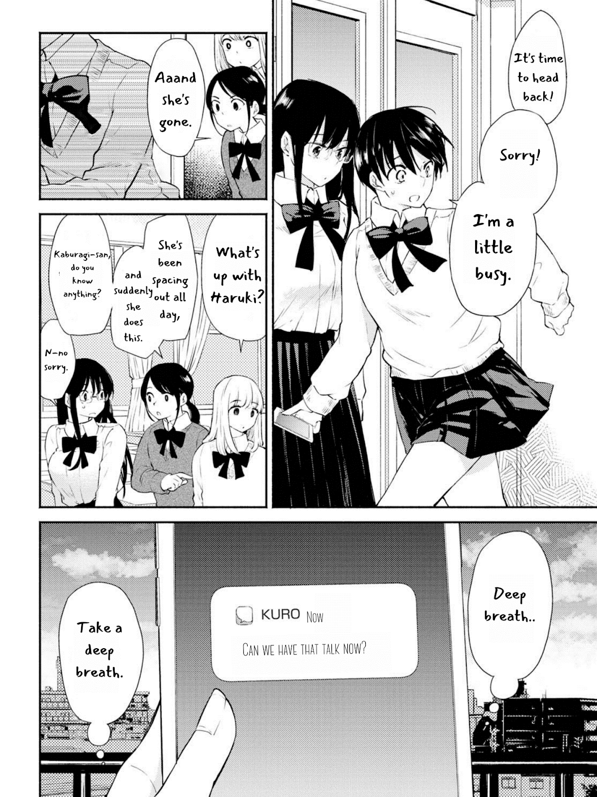 Warikitta Kankei Desukara. Chapter 6 page 6 - Chapter 6