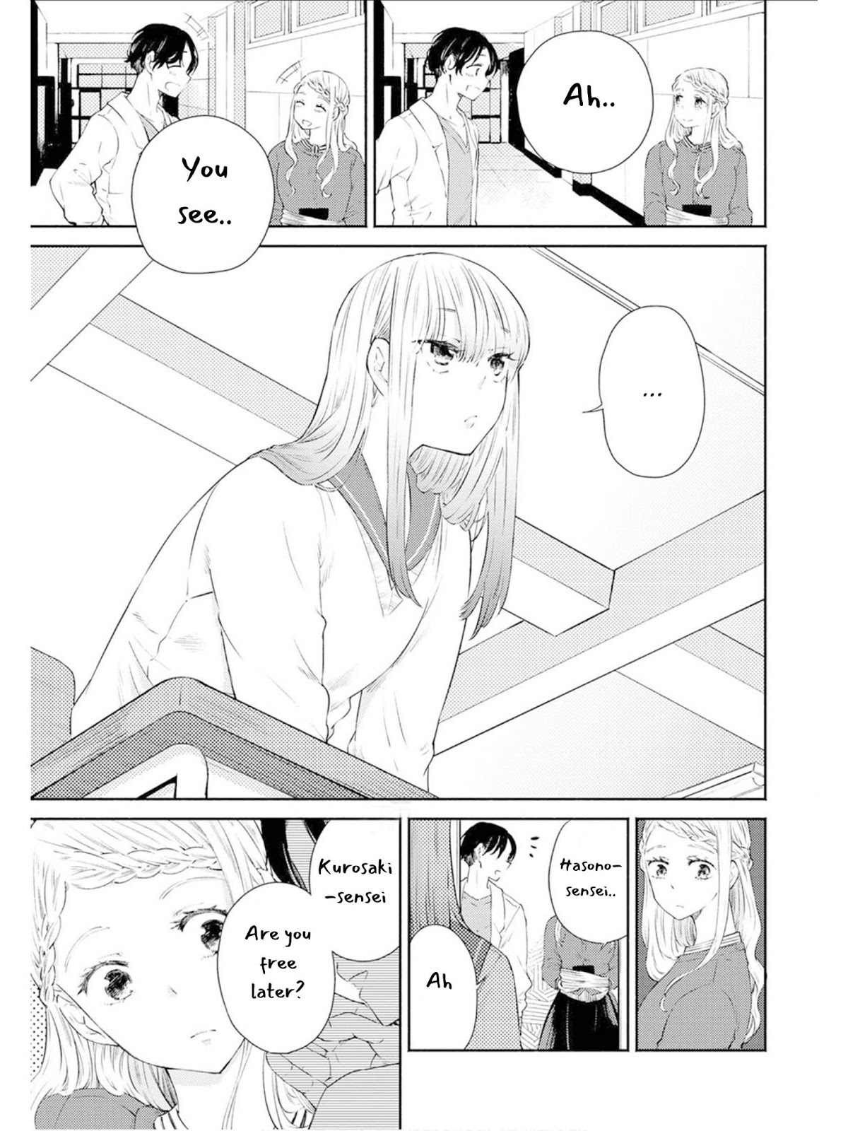 Warikitta Kankei Desukara. Chapter 7 page 4 - Chapter 7