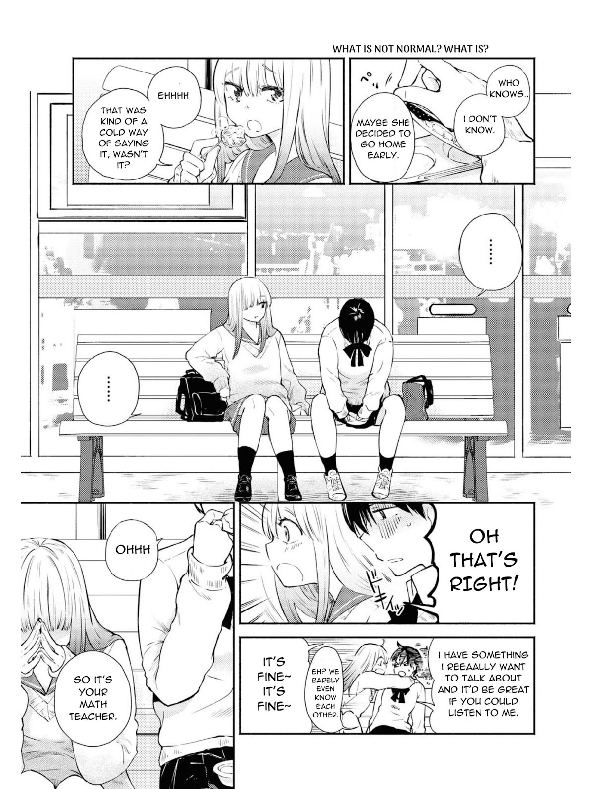 Warikitta Kankei Desukara. Chapter 8 page 8 - Chapter 8