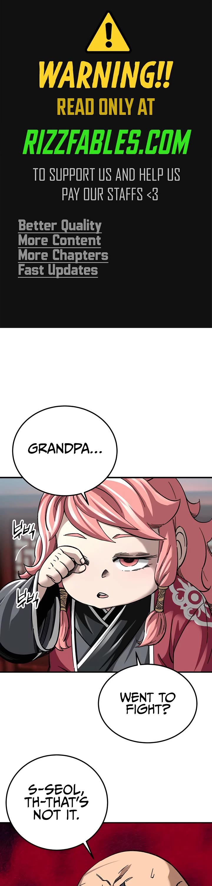 Warrior Grandpa and Supreme Granddaughter Chapter 38 page 1 - Chapter 38