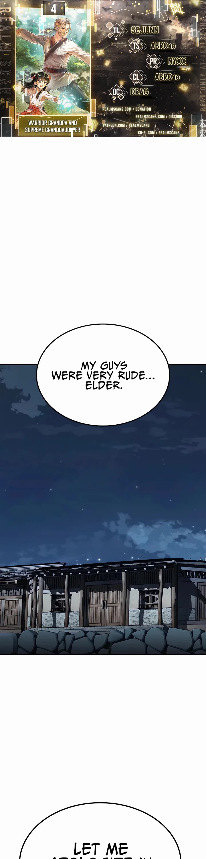 Warrior Grandpa and Supreme Granddaughter Chapter 4 page 1 - Chapter 4
