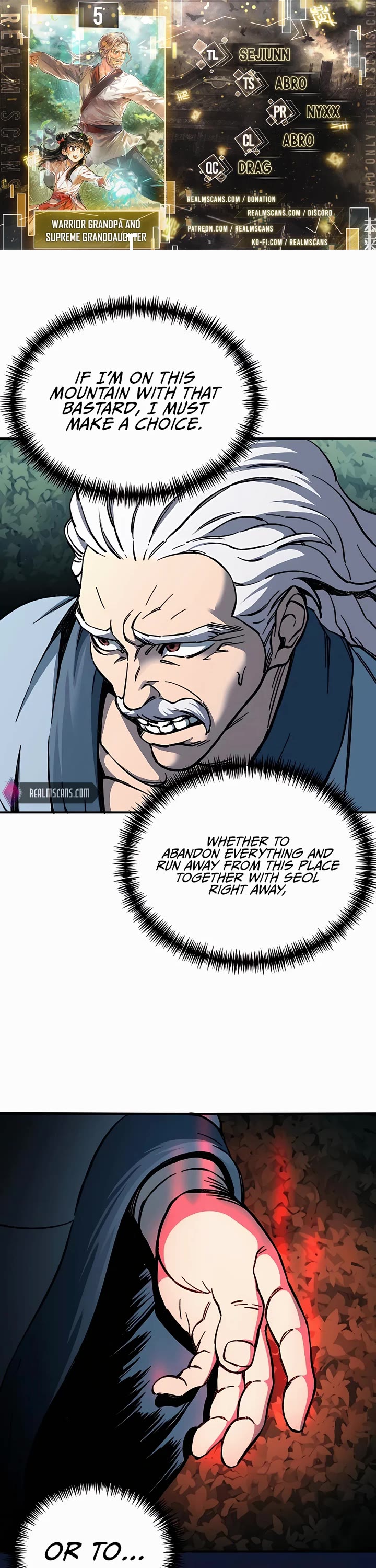 Warrior Grandpa and Supreme Granddaughter Chapter 5 page 1 - Chapter 5