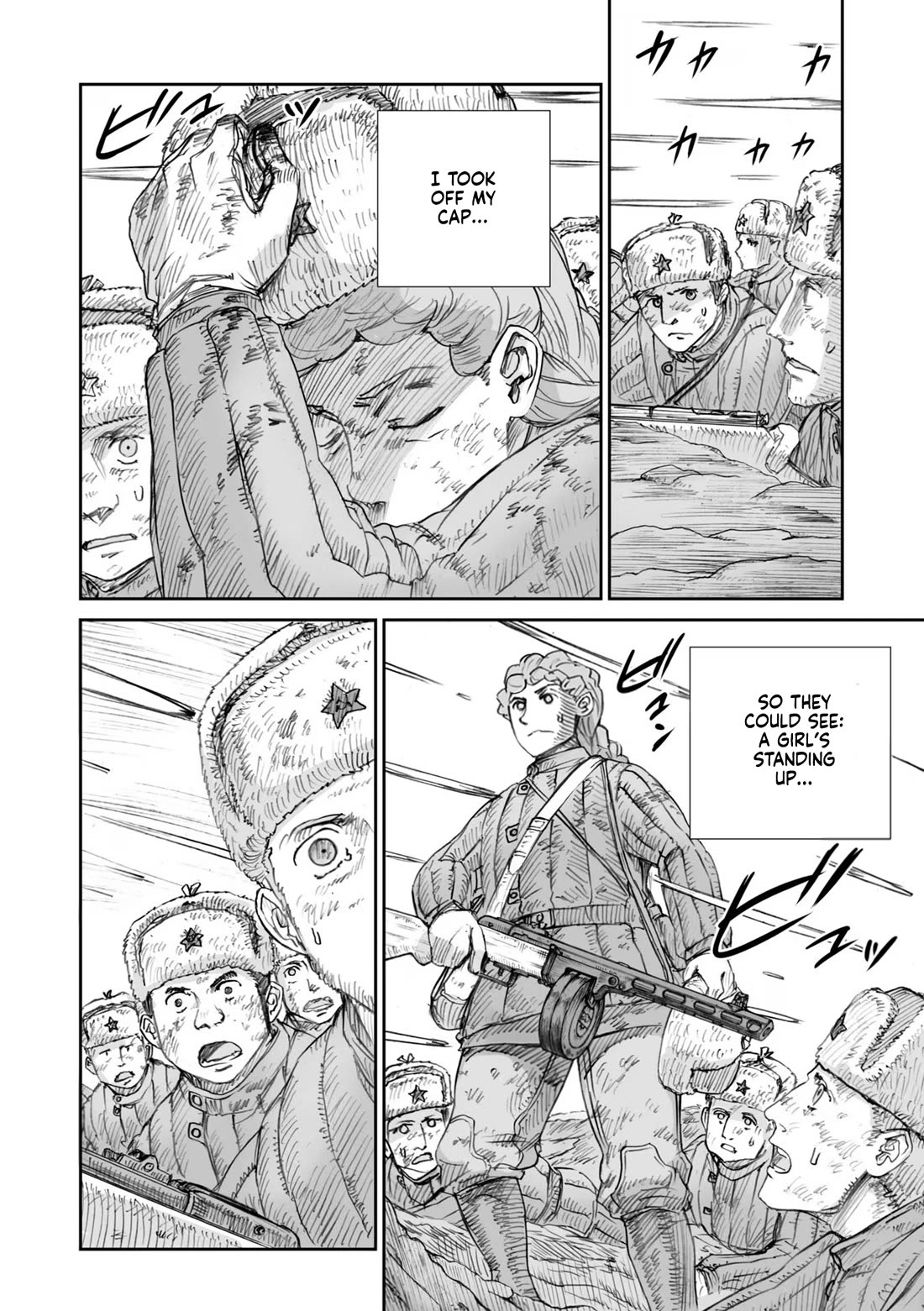 War's Unwomanly Face Chapter 22.2 page 10 - Chapter 22.2: The Story of Sergeant Major, Scout: Albina Alexandrovna Gantimurova - Part 2