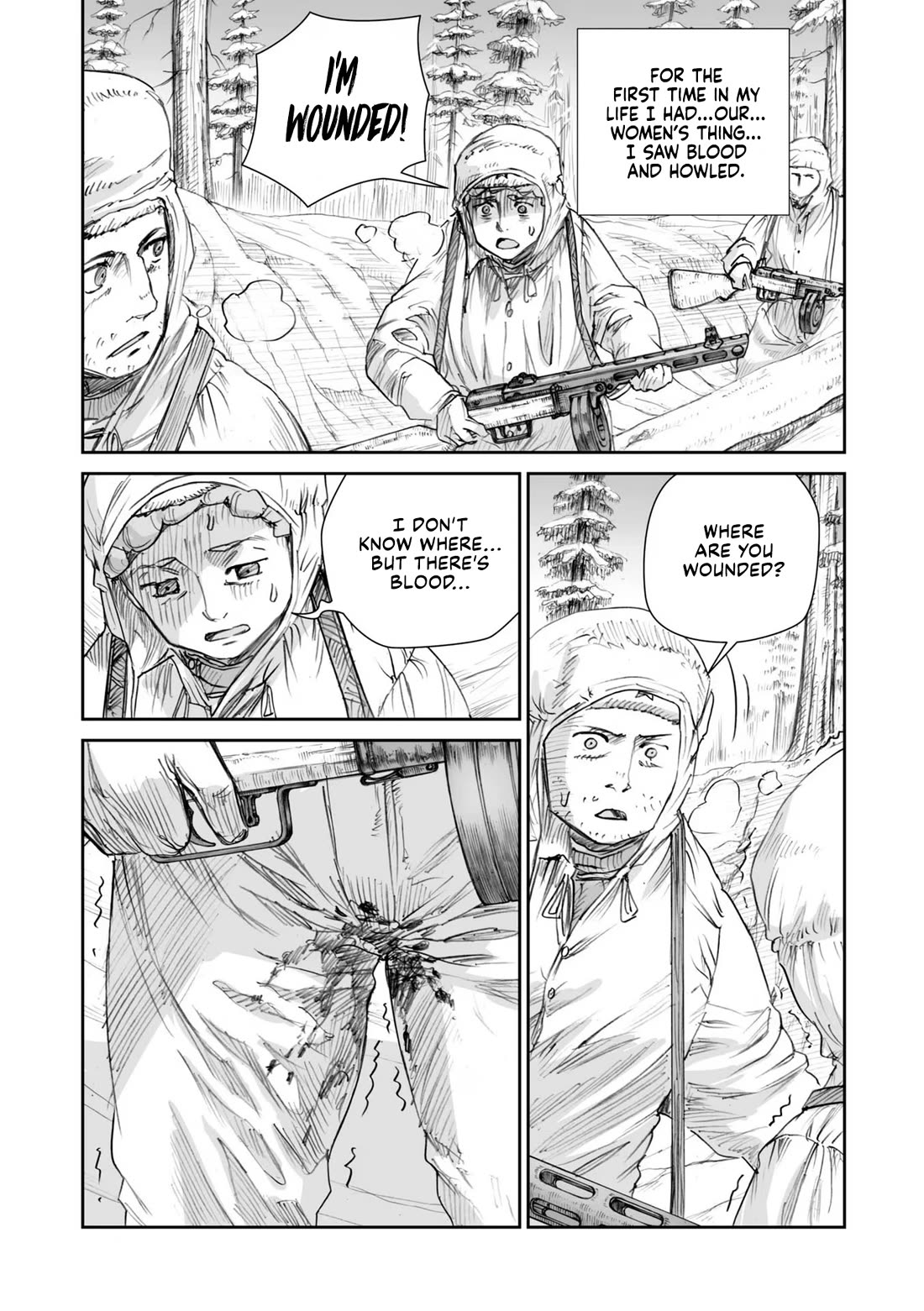 War's Unwomanly Face Chapter 22.2 page 13 - Chapter 22.2: The Story of Sergeant Major, Scout: Albina Alexandrovna Gantimurova - Part 2