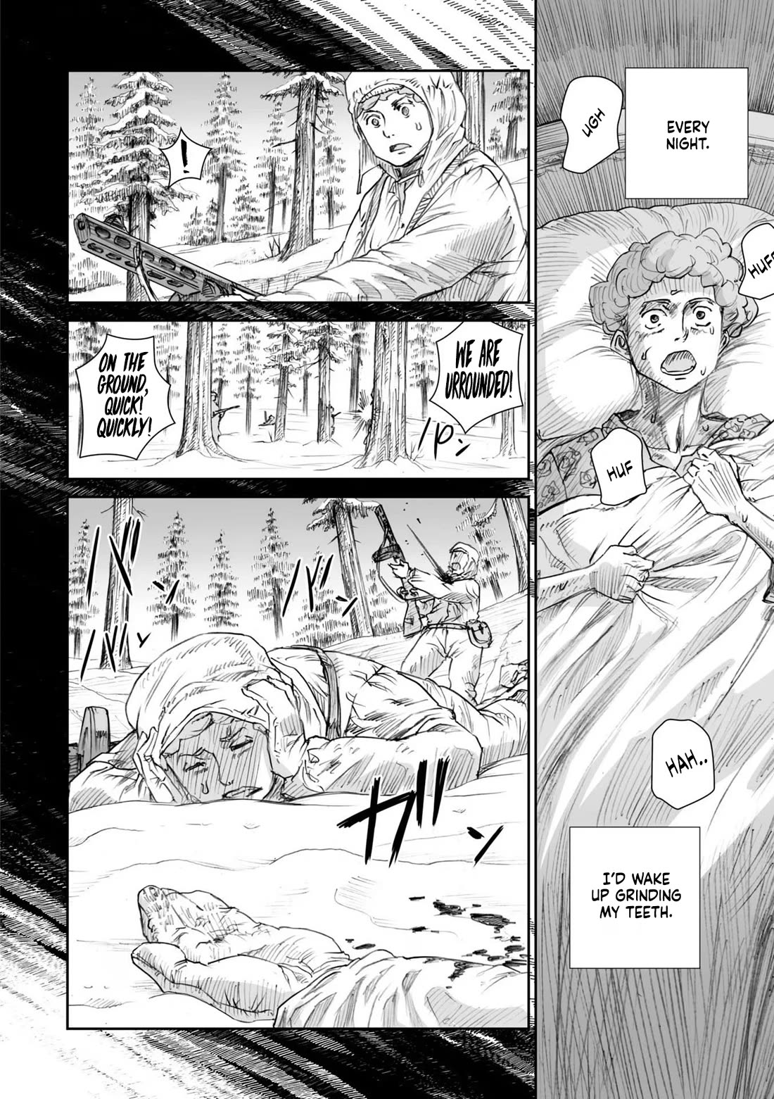 War's Unwomanly Face Chapter 22.2 page 16 - Chapter 22.2: The Story of Sergeant Major, Scout: Albina Alexandrovna Gantimurova - Part 2
