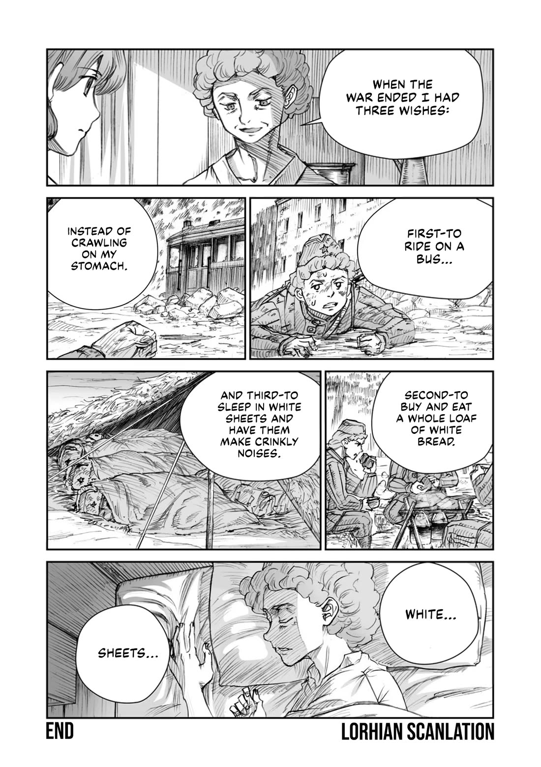 War's Unwomanly Face Chapter 22.2 page 18 - Chapter 22.2: The Story of Sergeant Major, Scout: Albina Alexandrovna Gantimurova - Part 2