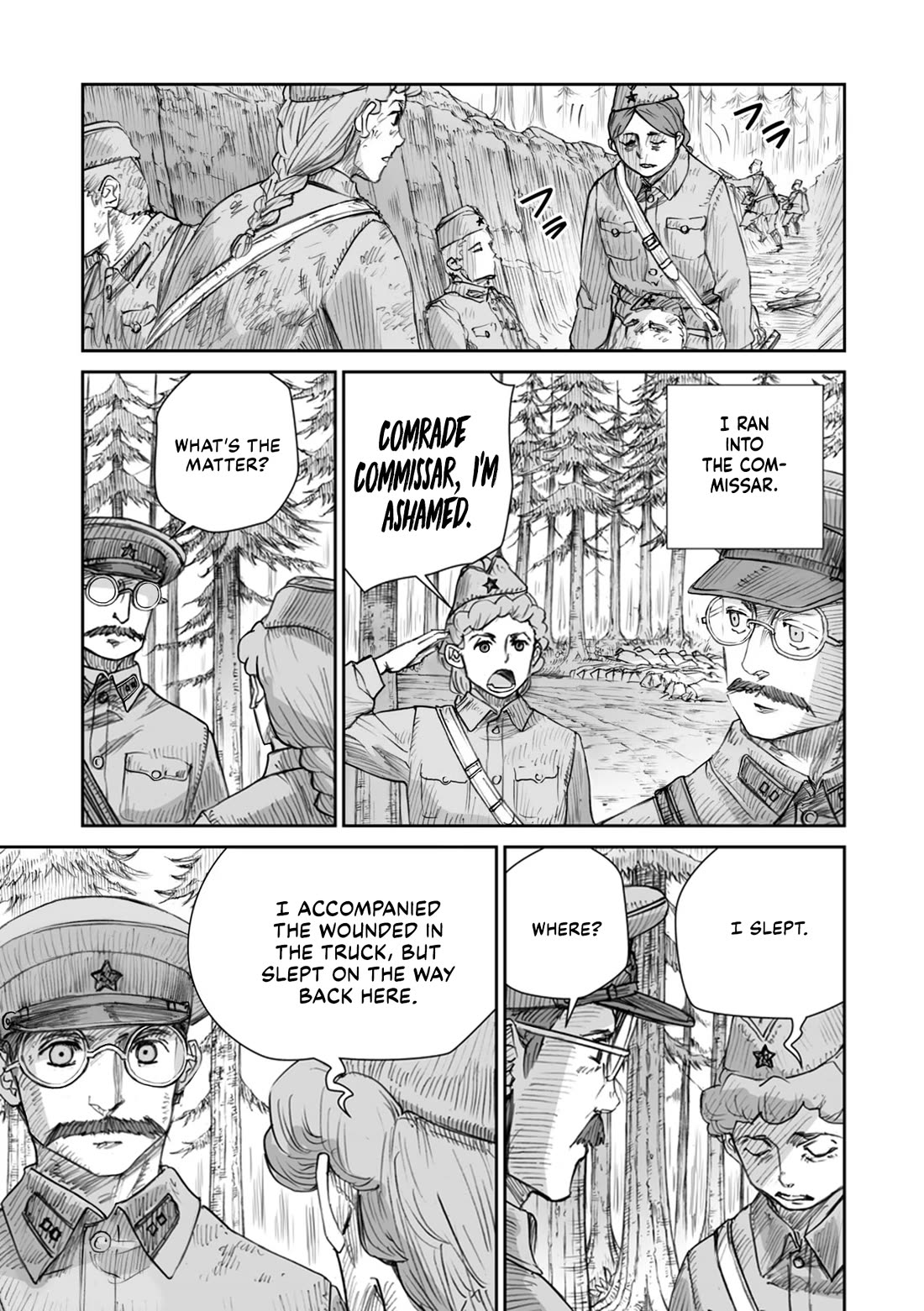 War's Unwomanly Face Chapter 22.2 page 5 - Chapter 22.2: The Story of Sergeant Major, Scout: Albina Alexandrovna Gantimurova - Part 2