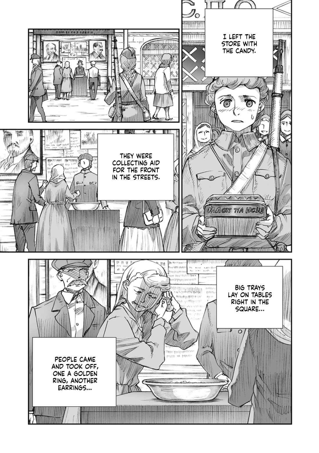War's Unwomanly Face Chapter 22 page 13 - Chapter 22: The Story of Sergeant Major, Scout: Albina Alexandrovna Gantimurova - Part 1