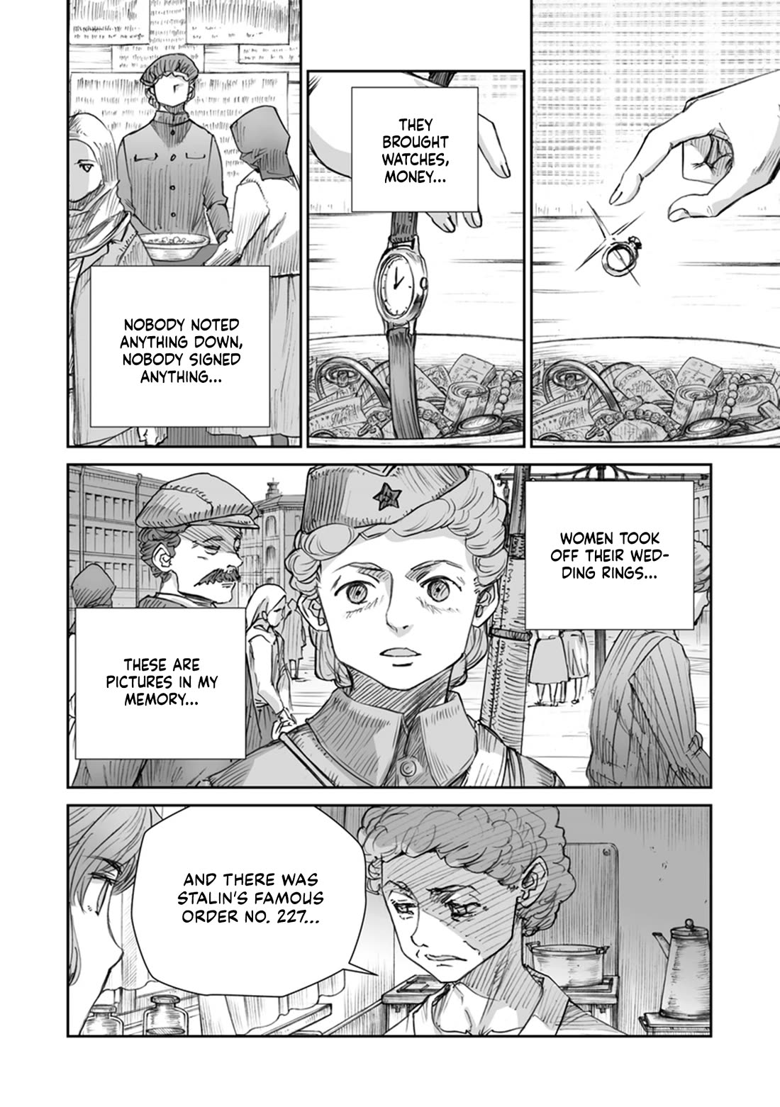 War's Unwomanly Face Chapter 22 page 14 - Chapter 22: The Story of Sergeant Major, Scout: Albina Alexandrovna Gantimurova - Part 1