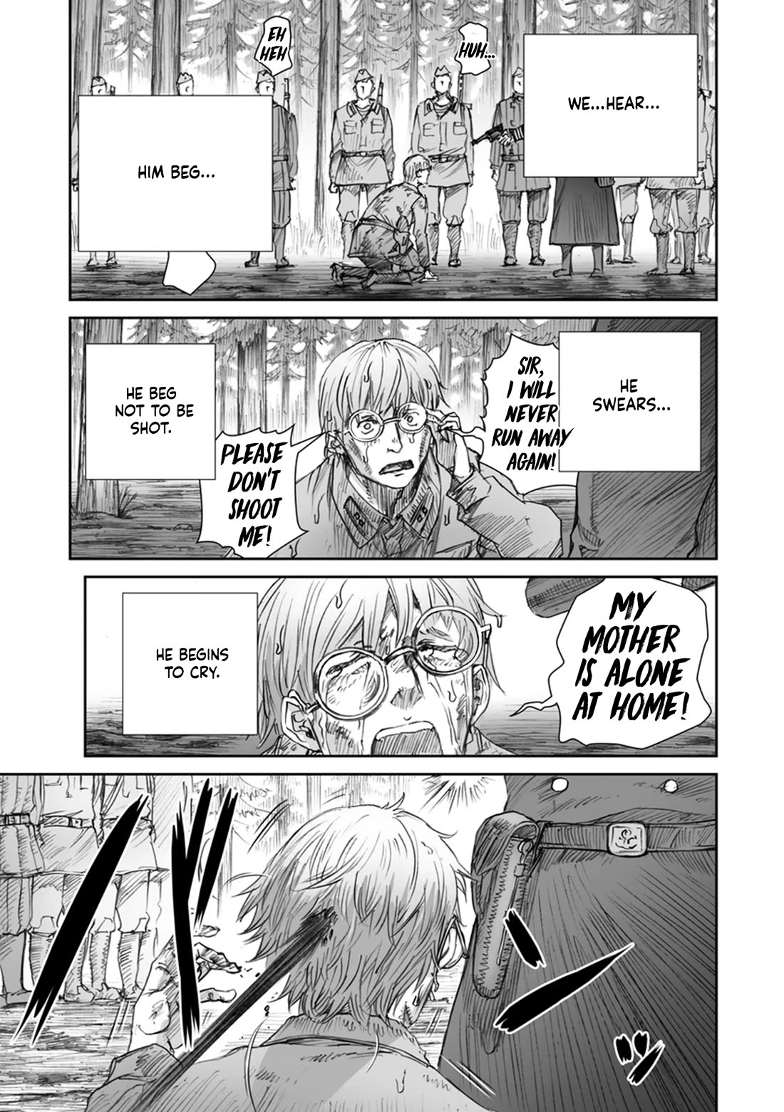 War's Unwomanly Face Chapter 22 page 19 - Chapter 22: The Story of Sergeant Major, Scout: Albina Alexandrovna Gantimurova - Part 1