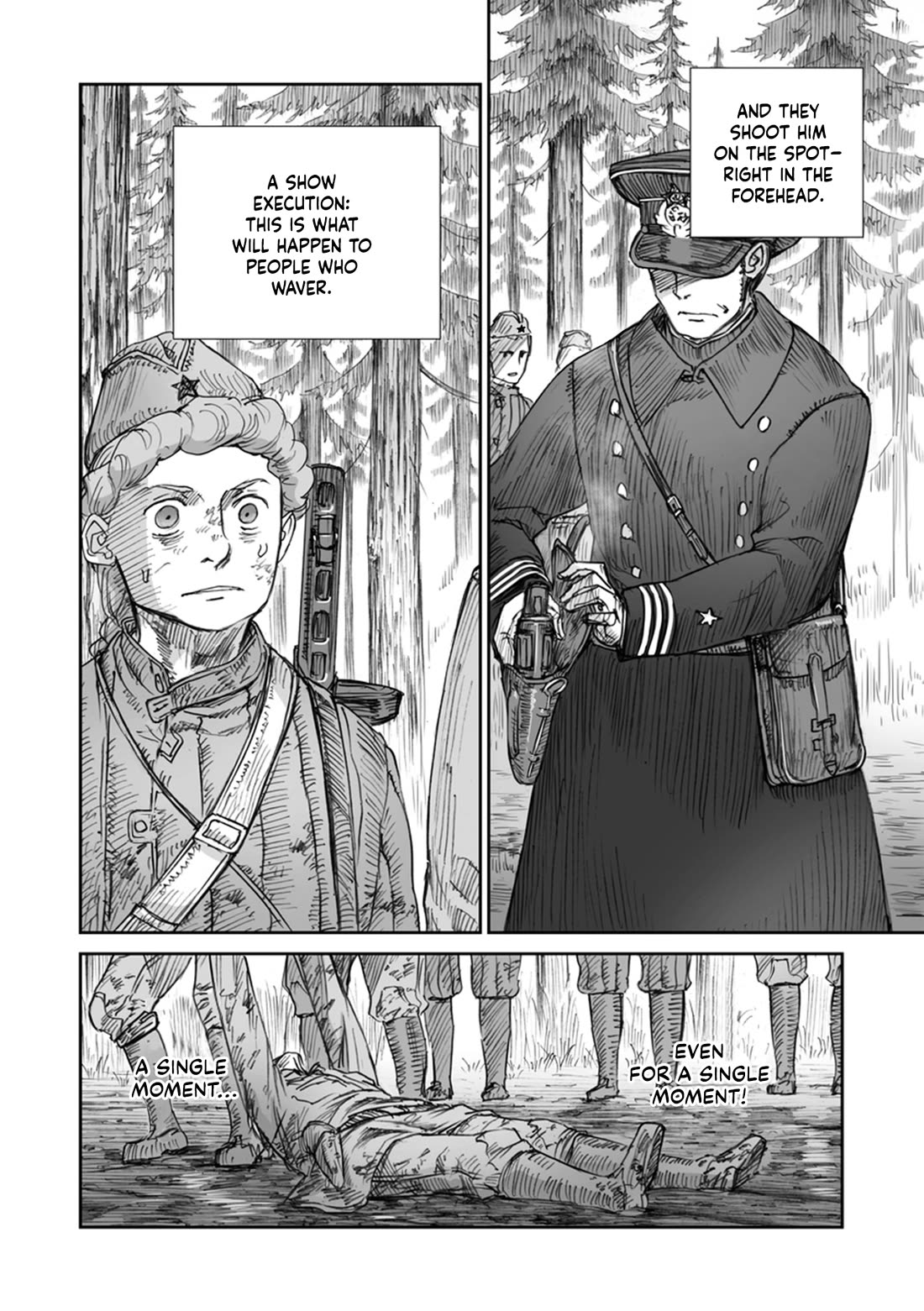 War's Unwomanly Face Chapter 22 page 20 - Chapter 22: The Story of Sergeant Major, Scout: Albina Alexandrovna Gantimurova - Part 1