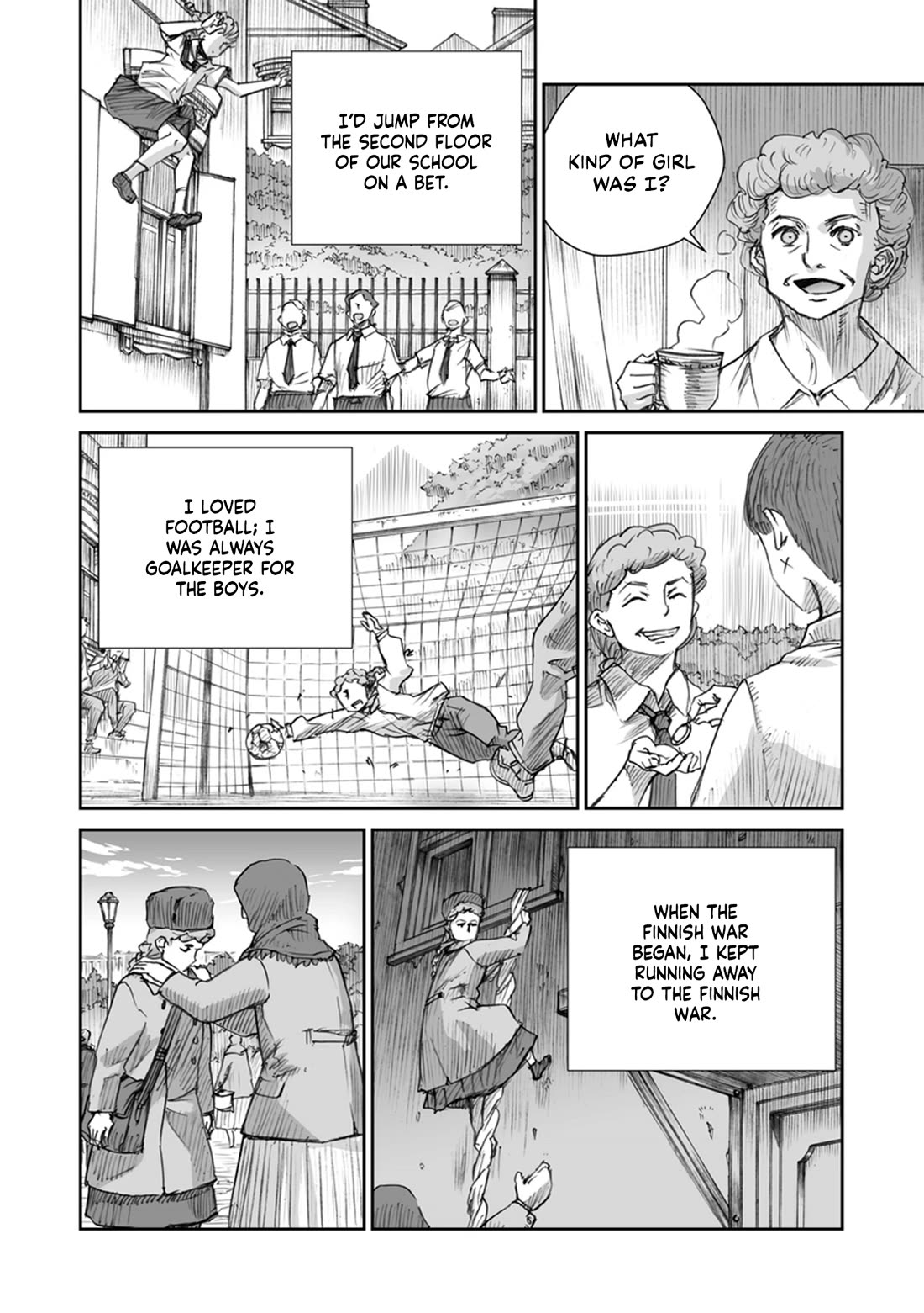 War's Unwomanly Face Chapter 22 page 6 - Chapter 22: The Story of Sergeant Major, Scout: Albina Alexandrovna Gantimurova - Part 1