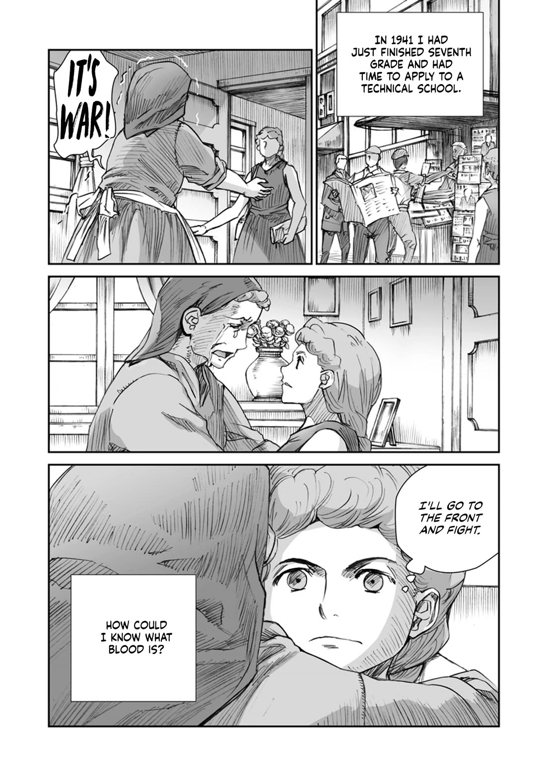 War's Unwomanly Face Chapter 22 page 7 - Chapter 22: The Story of Sergeant Major, Scout: Albina Alexandrovna Gantimurova - Part 1