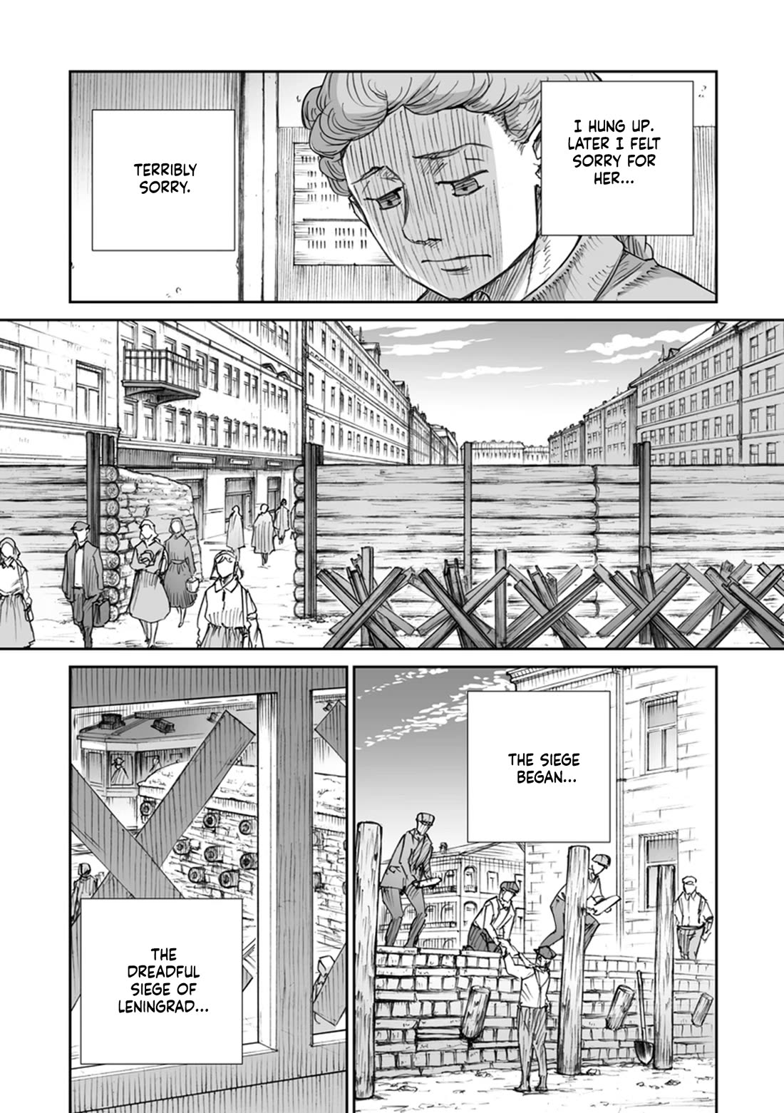 War's Unwomanly Face Chapter 22 page 9 - Chapter 22: The Story of Sergeant Major, Scout: Albina Alexandrovna Gantimurova - Part 1