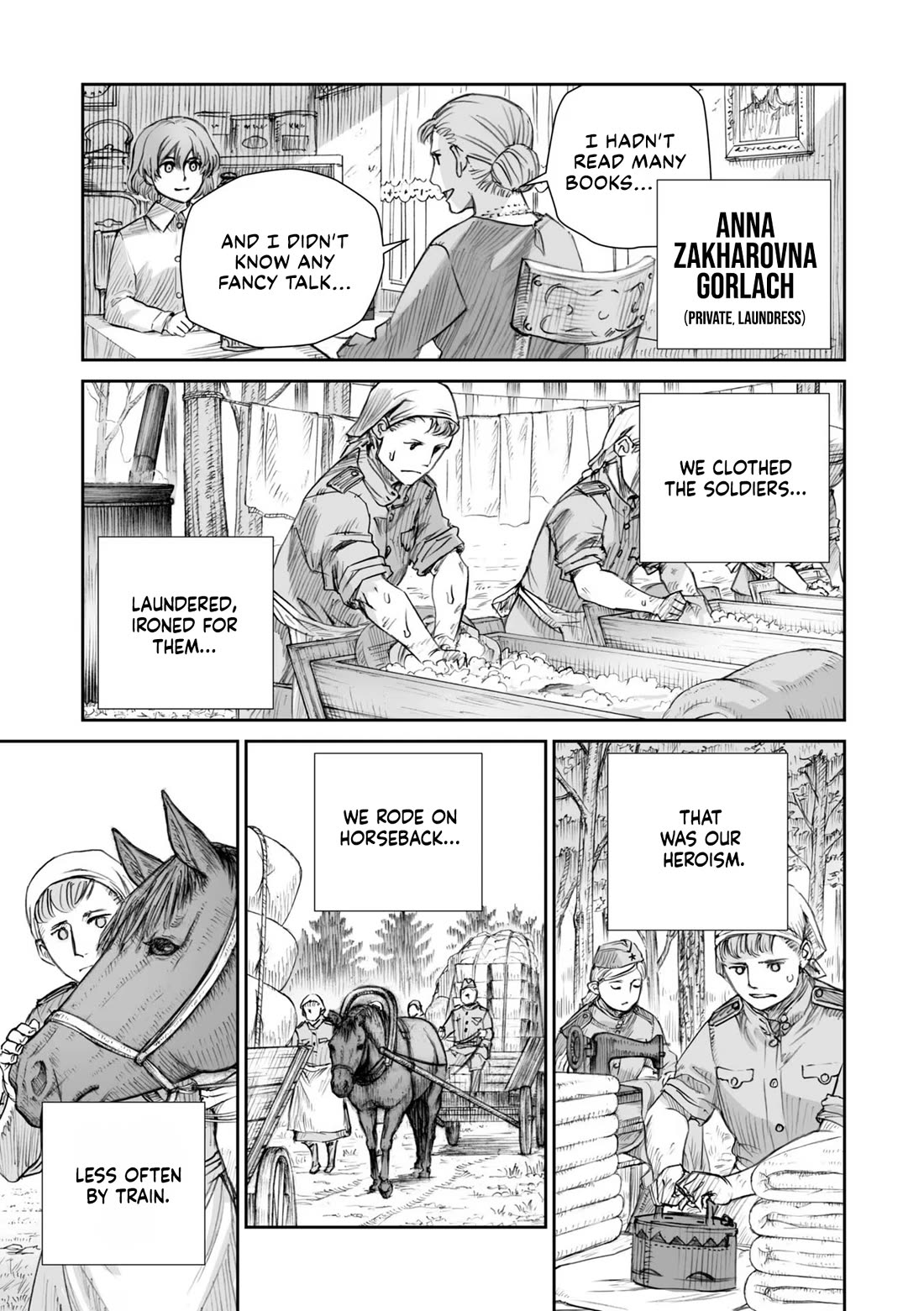 War's Unwomanly Face Chapter 24 page 9 - Chapter 24: We Didn't Shoot... - Part 1