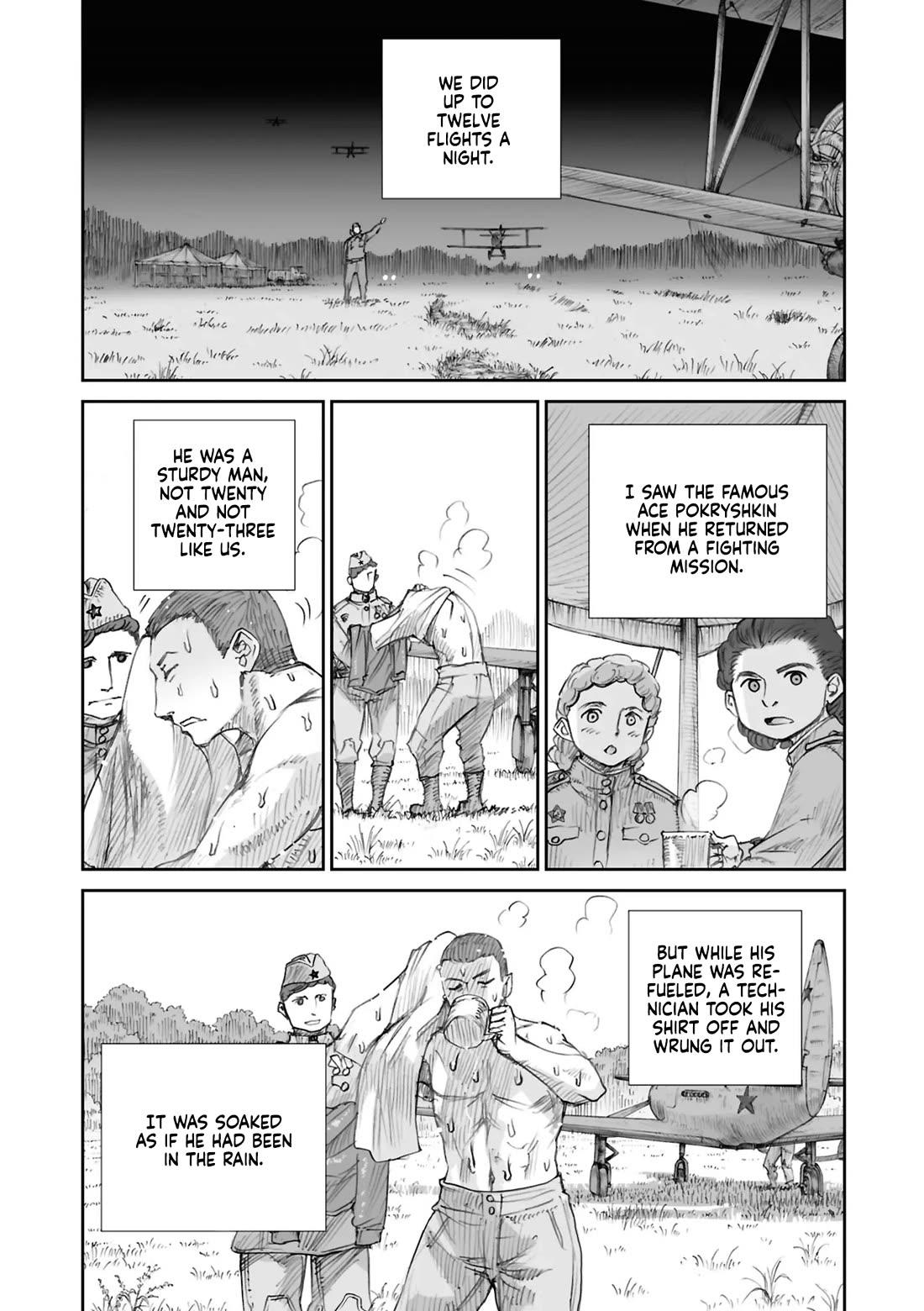 War's Unwomanly Face Chapter 25 page 11 - Chapter 25: The Story of Lieutenant of the Guards, Pilot: Alexandra Semyonovna Popova