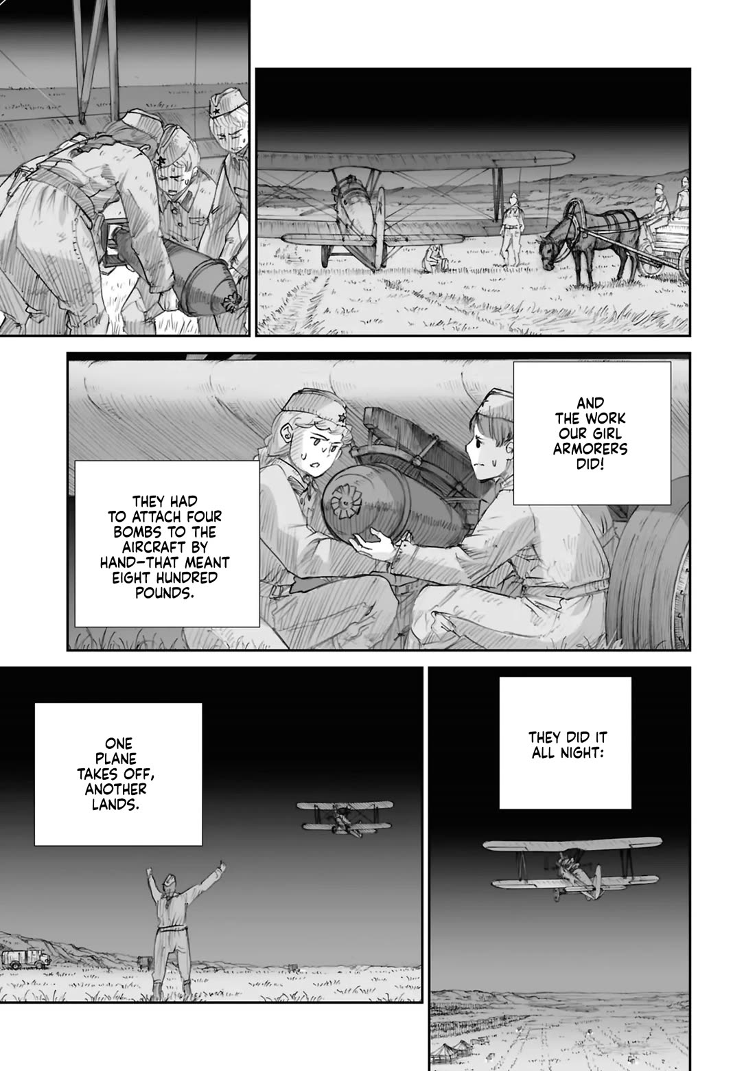 War's Unwomanly Face Chapter 25 page 13 - Chapter 25: The Story of Lieutenant of the Guards, Pilot: Alexandra Semyonovna Popova