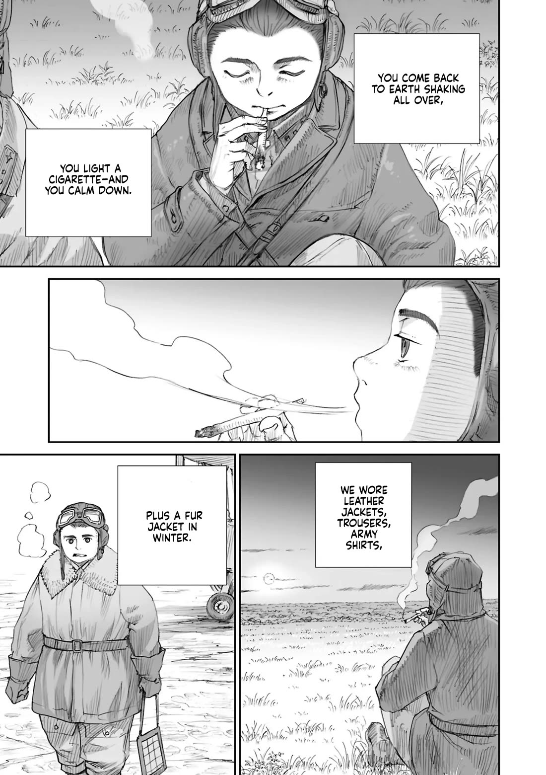 War's Unwomanly Face Chapter 25 page 15 - Chapter 25: The Story of Lieutenant of the Guards, Pilot: Alexandra Semyonovna Popova