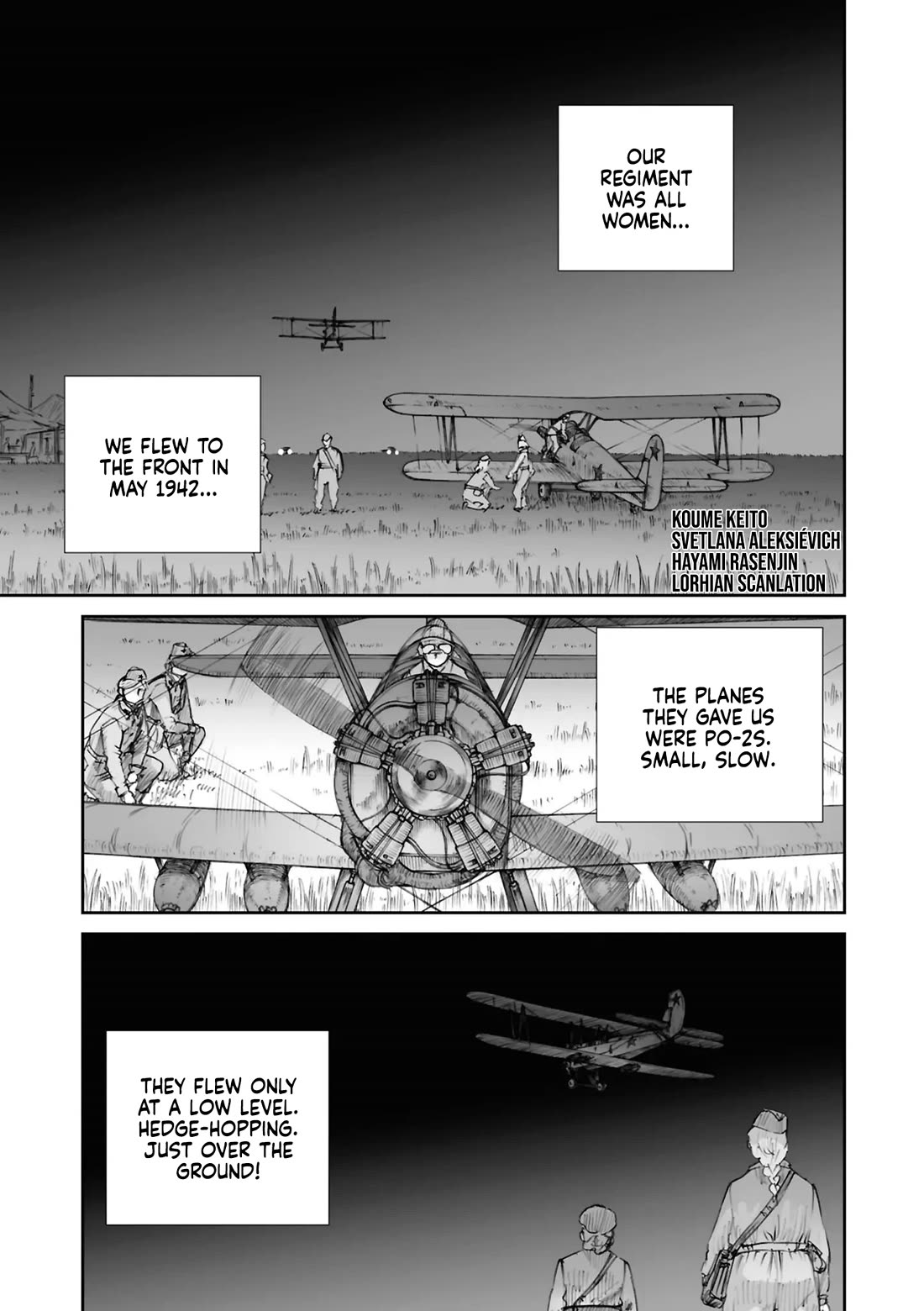 War's Unwomanly Face Chapter 25 page 3 - Chapter 25: The Story of Lieutenant of the Guards, Pilot: Alexandra Semyonovna Popova