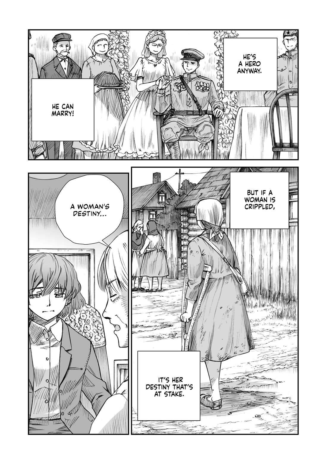 War's Unwomanly Face Chapter 26.2 page 10 - Chapter 26.2: They needed soldiers... But we also wanted to be beautiful... - Part 2