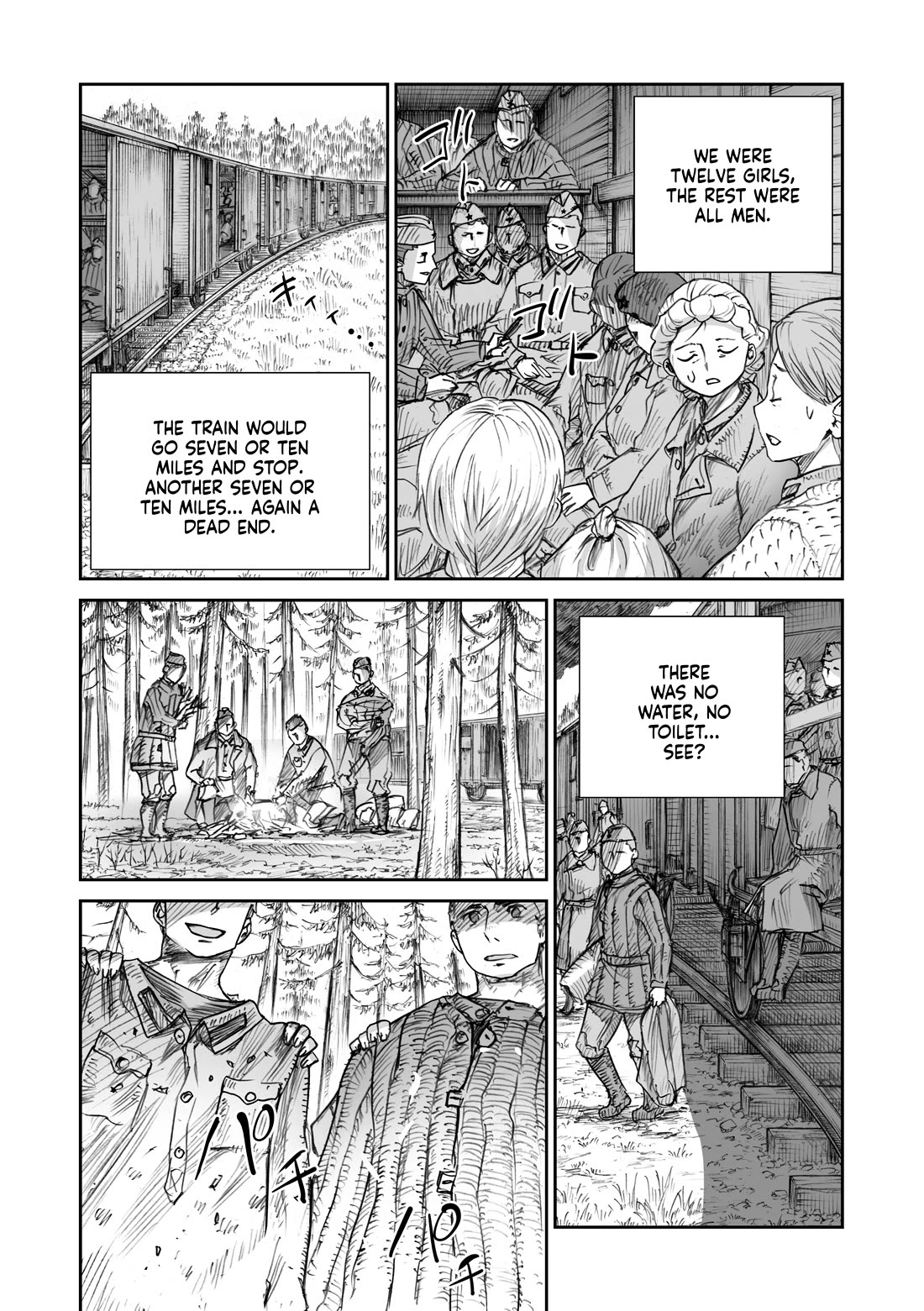 War's Unwomanly Face Chapter 26.2 page 12 - Chapter 26.2: They needed soldiers... But we also wanted to be beautiful... - Part 2