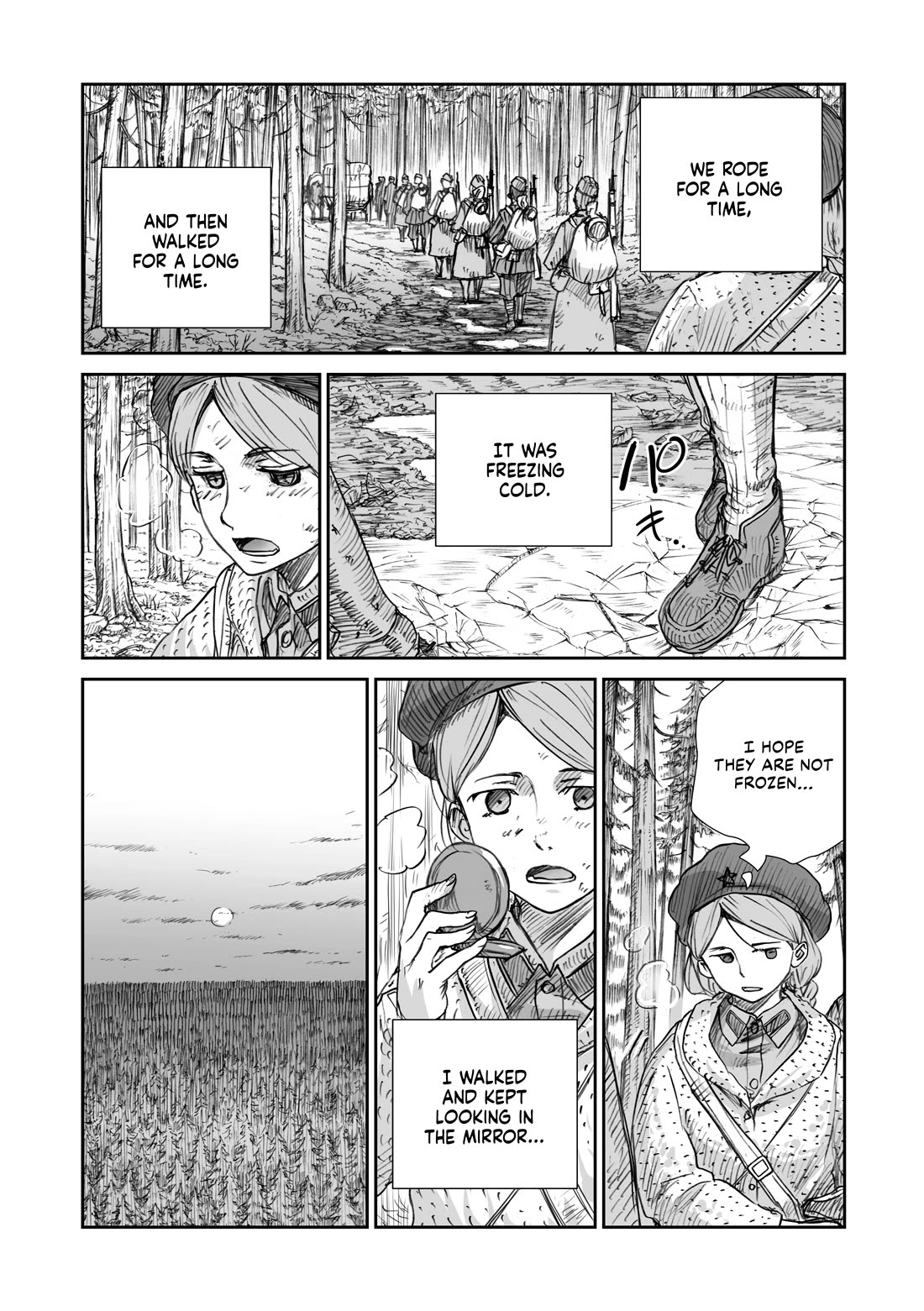 War's Unwomanly Face Chapter 26.2 page 15 - Chapter 26.2: They needed soldiers... But we also wanted to be beautiful... - Part 2