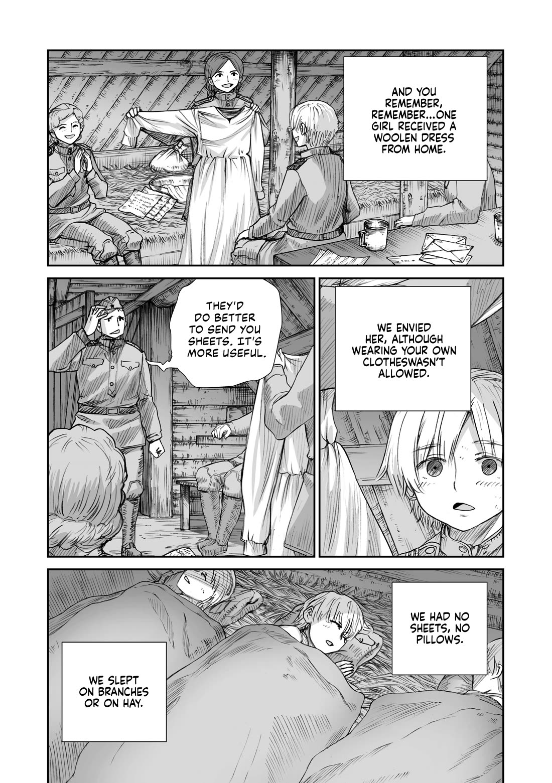 War's Unwomanly Face Chapter 26.2 page 4 - Chapter 26.2: They needed soldiers... But we also wanted to be beautiful... - Part 2
