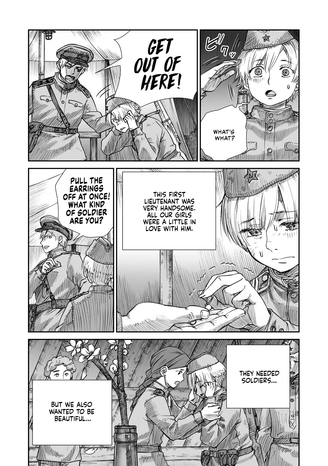War's Unwomanly Face Chapter 26.2 page 8 - Chapter 26.2: They needed soldiers... But we also wanted to be beautiful... - Part 2