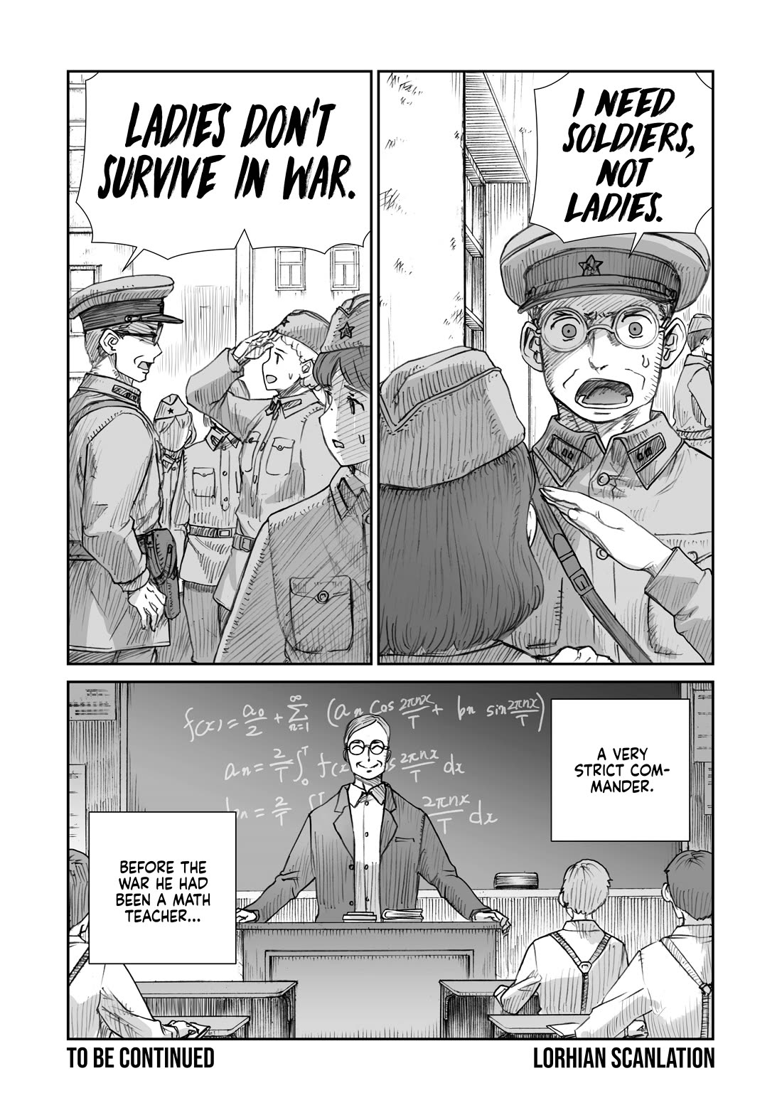 War's Unwomanly Face Chapter 26.3 page 12 - Chapter 26.3: They needed soldiers... But we also wanted to be beautiful... - Part 3