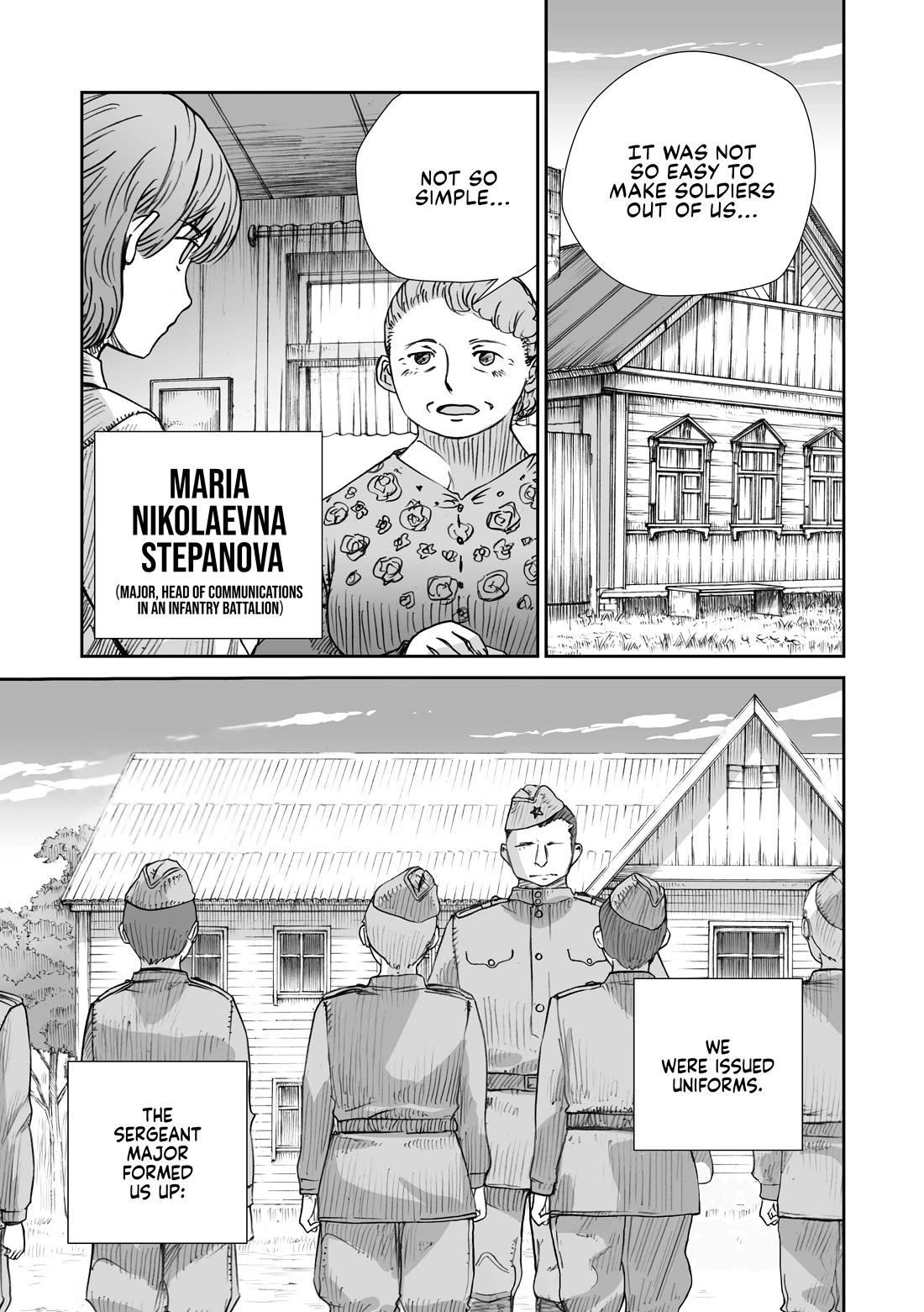 War's Unwomanly Face Chapter 26.3 page 3 - Chapter 26.3: They needed soldiers... But we also wanted to be beautiful... - Part 3