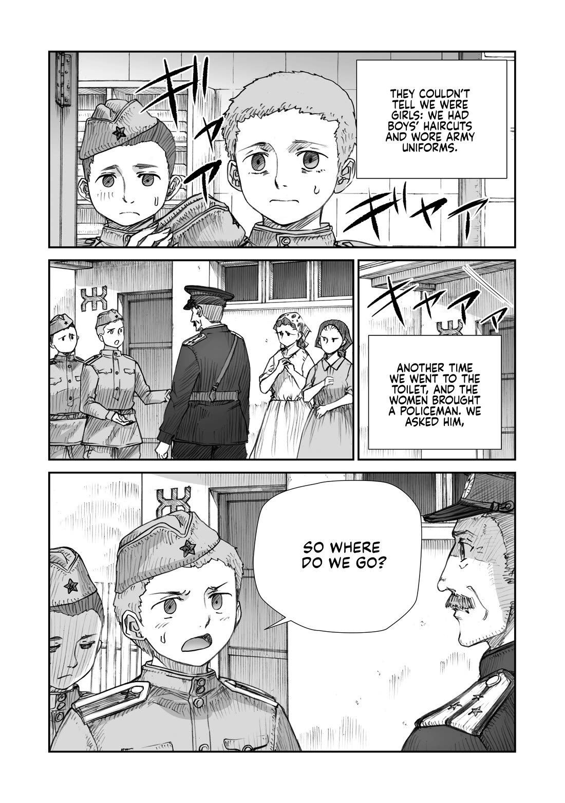 War's Unwomanly Face Chapter 26.3 page 8 - Chapter 26.3: They needed soldiers... But we also wanted to be beautiful... - Part 3