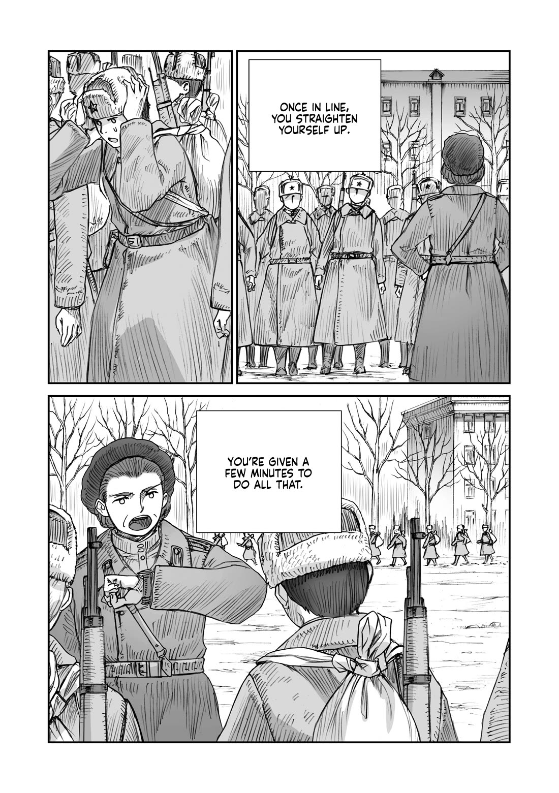 War's Unwomanly Face Chapter 26.4 page 10 - Chapter 26.4: They needed soldiers... But we also wanted to be beautiful... - Part 4