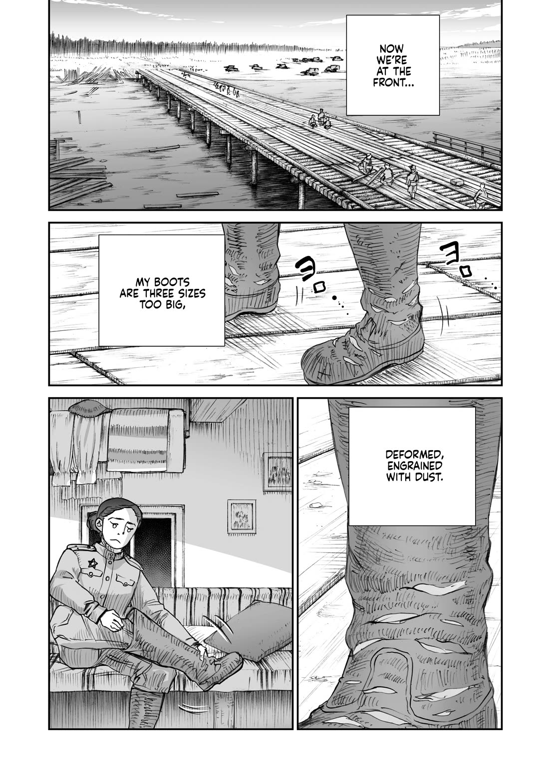 War's Unwomanly Face Chapter 26.4 page 11 - Chapter 26.4: They needed soldiers... But we also wanted to be beautiful... - Part 4