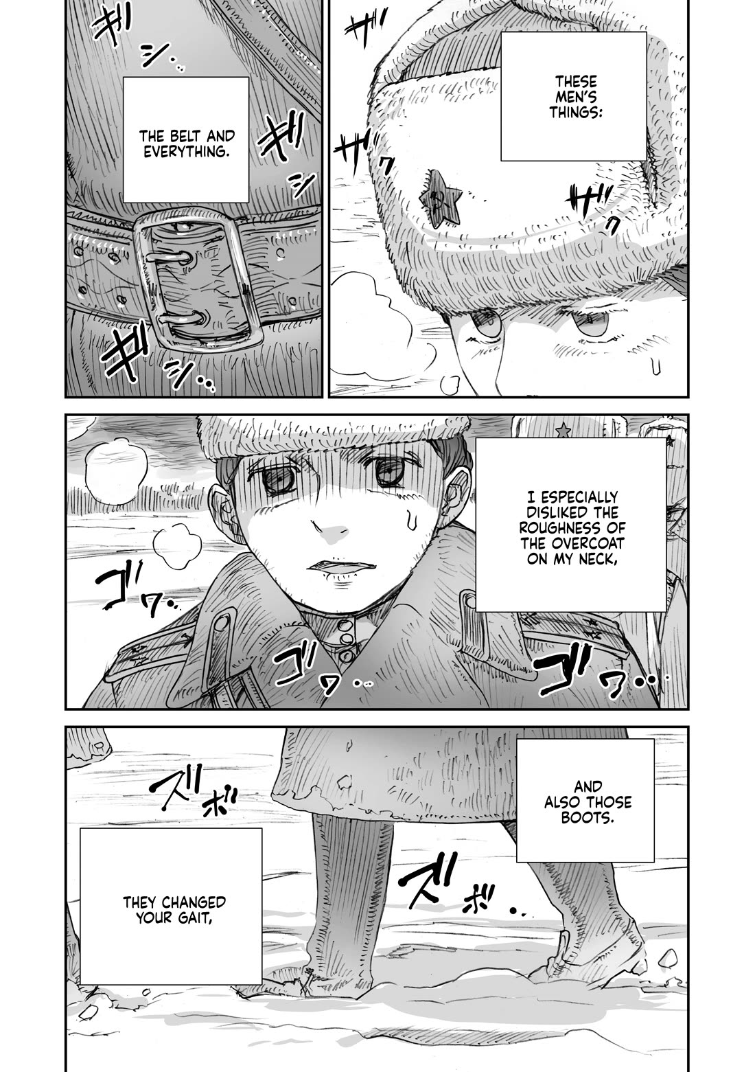 War's Unwomanly Face Chapter 26.4 page 14 - Chapter 26.4: They needed soldiers... But we also wanted to be beautiful... - Part 4