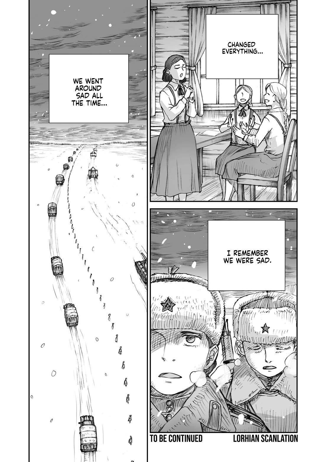 War's Unwomanly Face Chapter 26.4 page 15 - Chapter 26.4: They needed soldiers... But we also wanted to be beautiful... - Part 4
